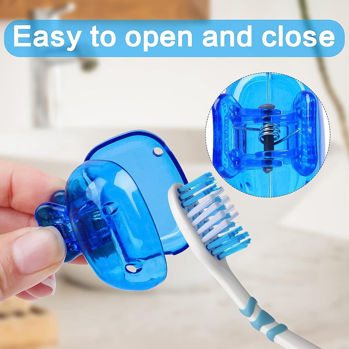 Toothbrush Head Cover Cap – Hygienic Protection & Ventilation
