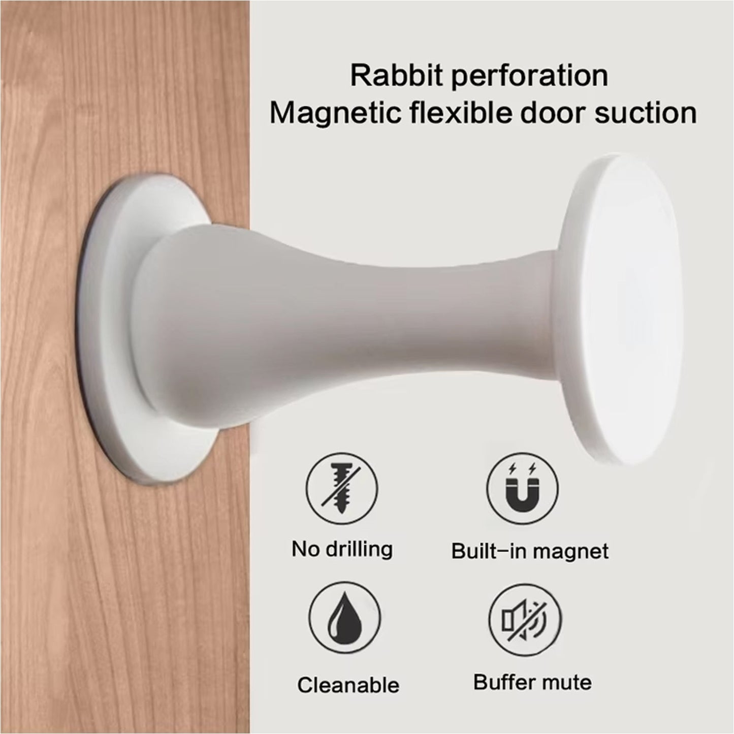 Clutter-Free Storage Washing Machine Door Holder – Durable