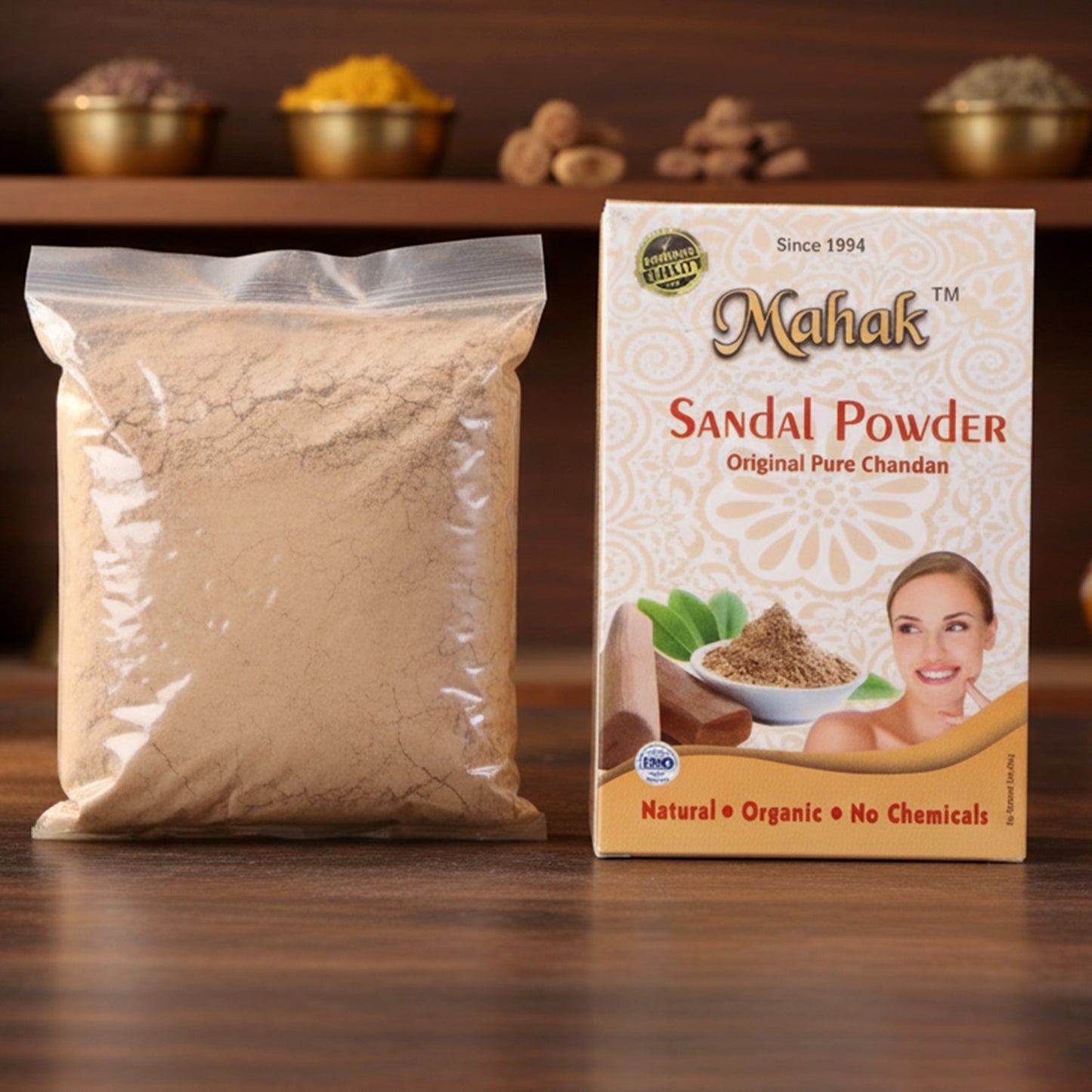 Natural Sandalwood Powder – Soothing Face Care 50gm