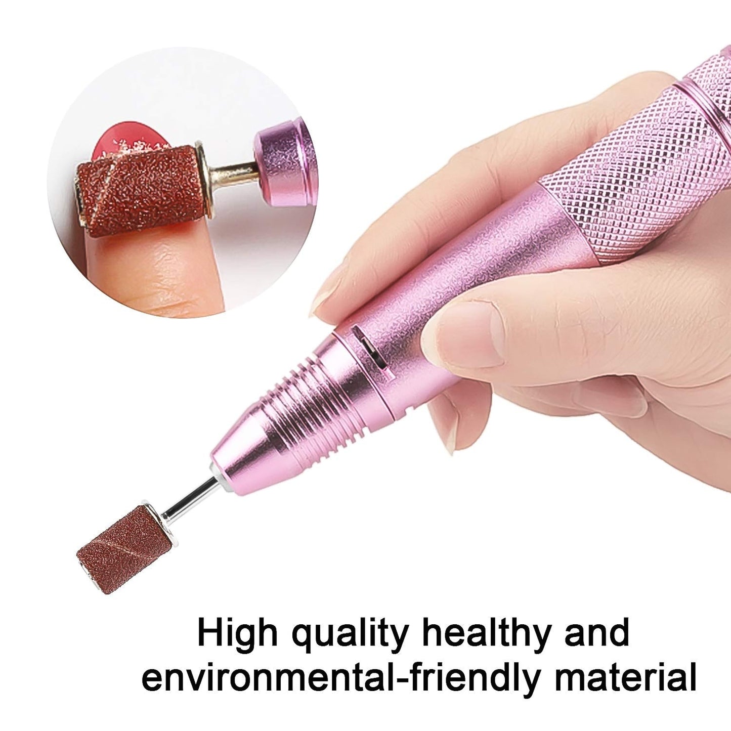 Nail Drill Sanding Band Bits – Precision Nail Shaping & Cleaning
