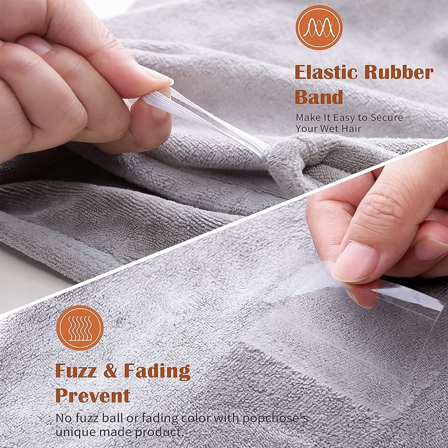Microfiber Hair Drying Towel – Super Absorbent & Quick Dry | VelvaBloom