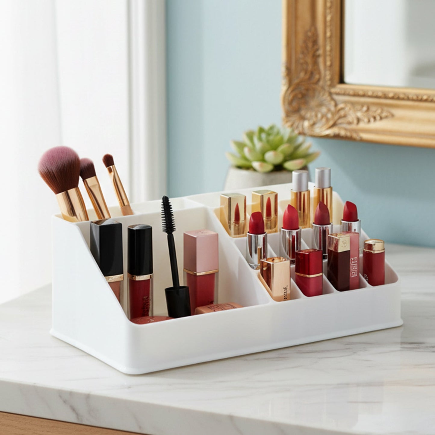 All-in-One Makeup Organizer – Neat, Spacious & Durable