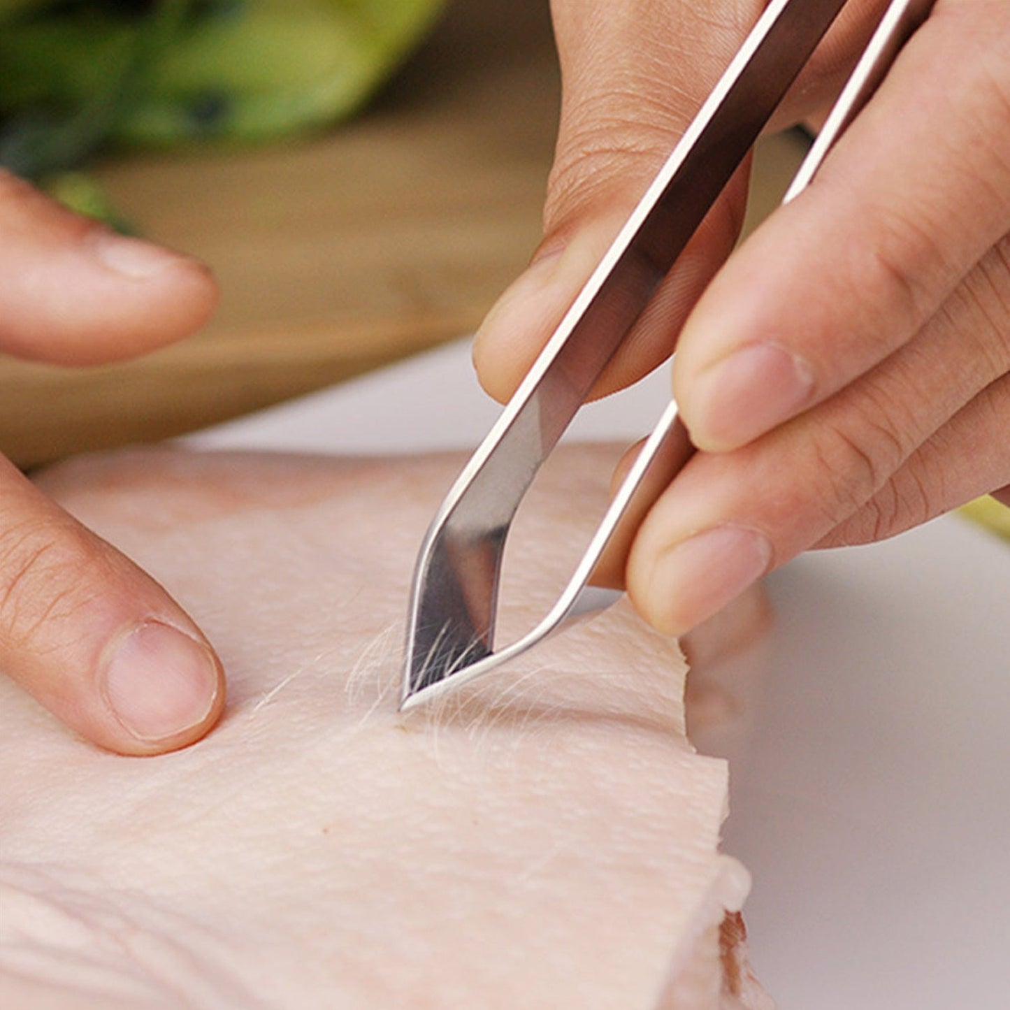 Fish Bone Tweezer – Precise Stainless Steel Kitchen Tool