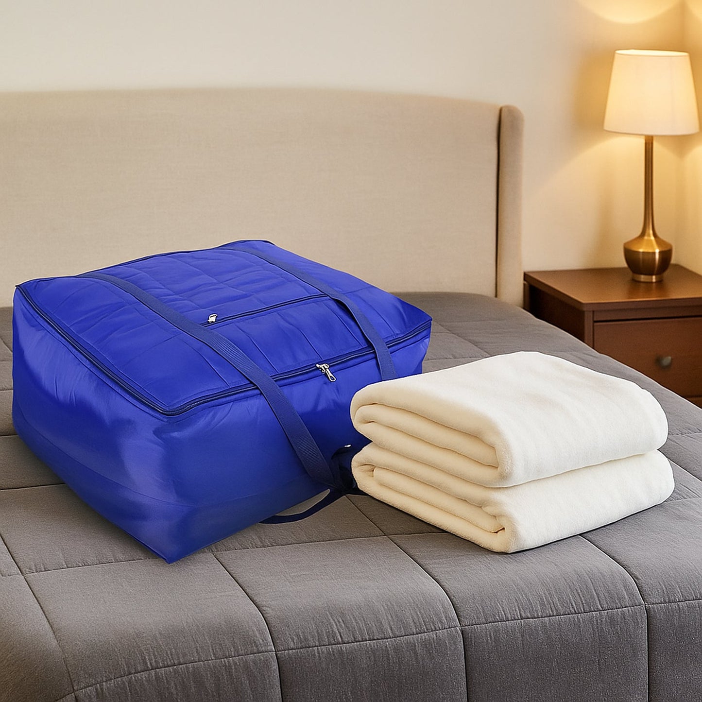 Stay Organized Blanket Storage Bag – Large 60x47x33 cm