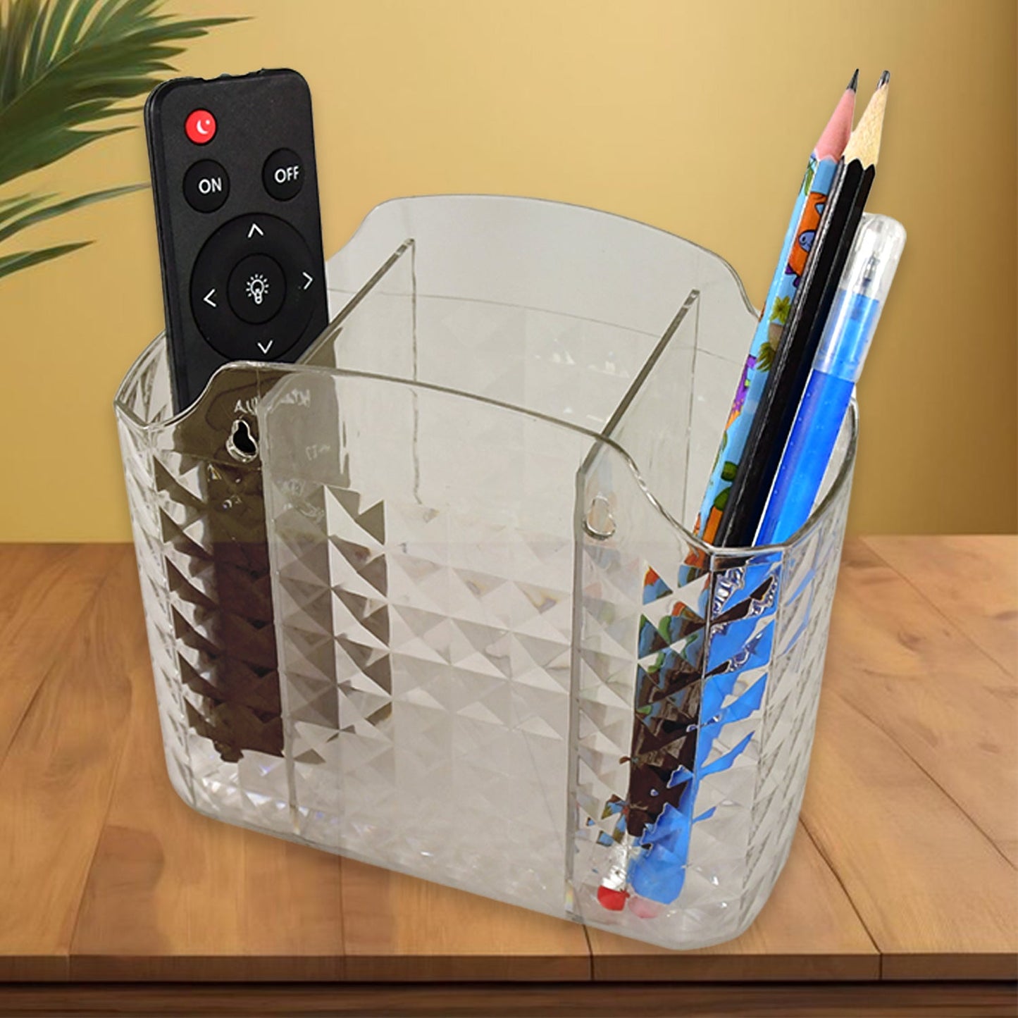 All-in-One Clear Organizer Holder – Durable & Stylish