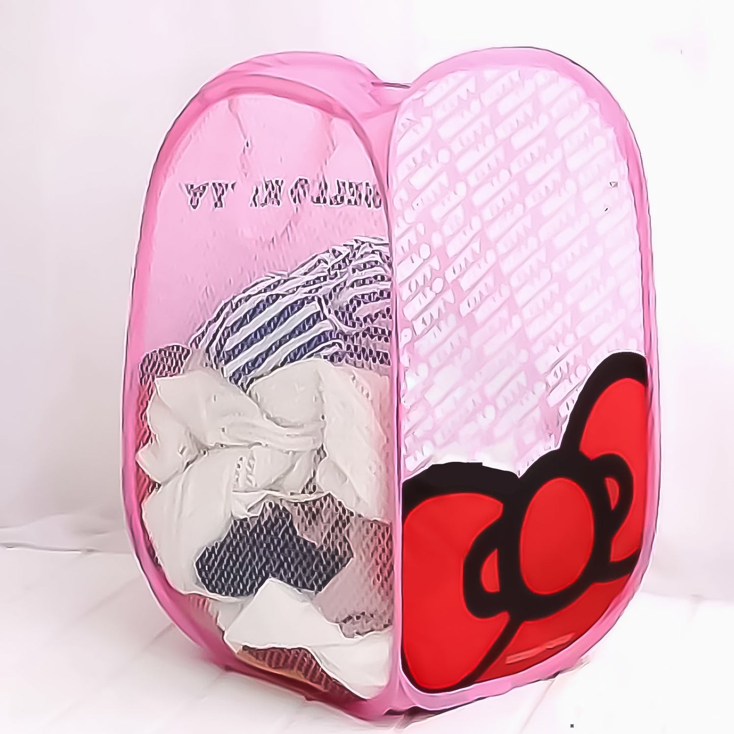 Space-Saving Waterproof Canvas Laundry Bag – Printed