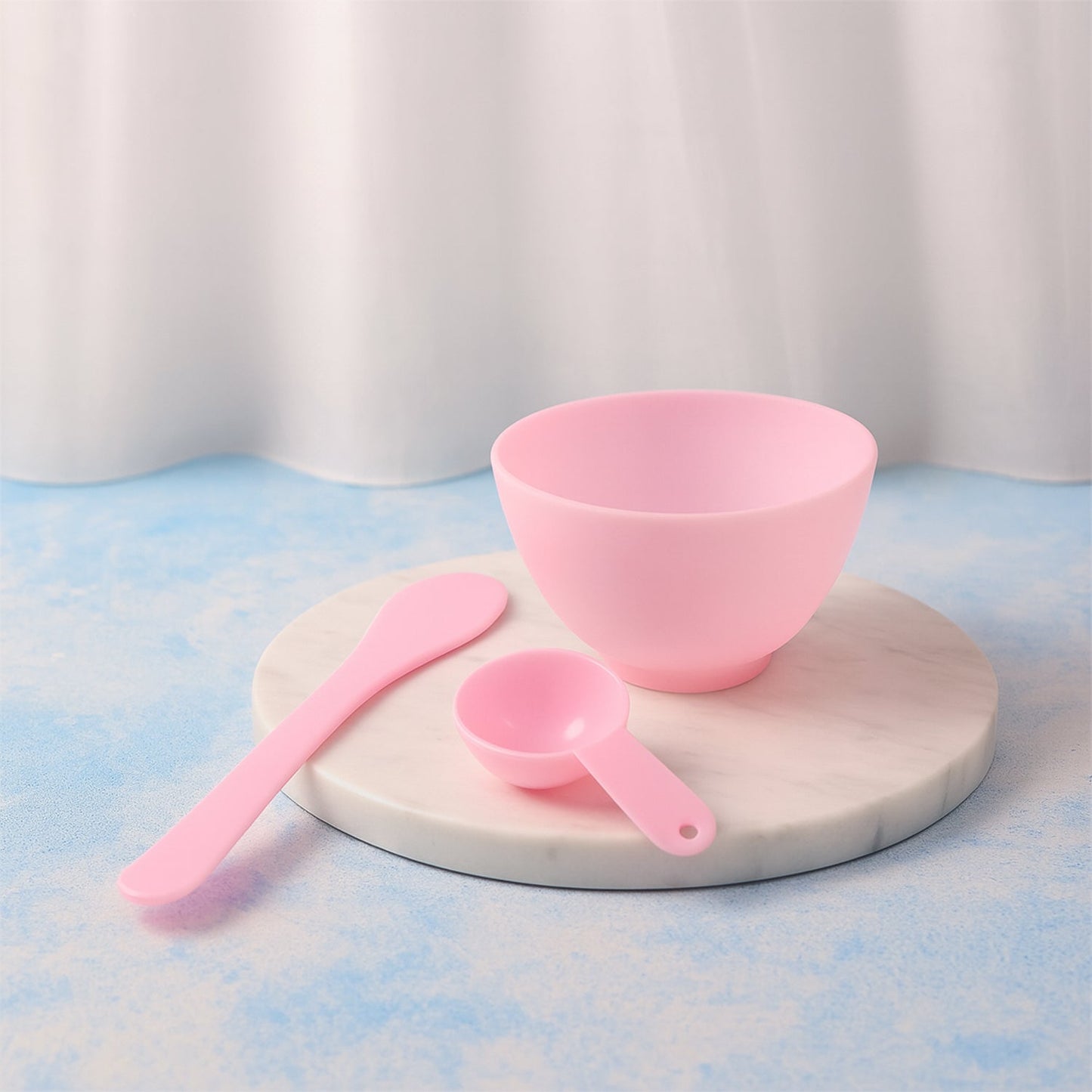 Facial Mask Mixing Bowl Set – Hygienic 3-Piece Skincare Kit