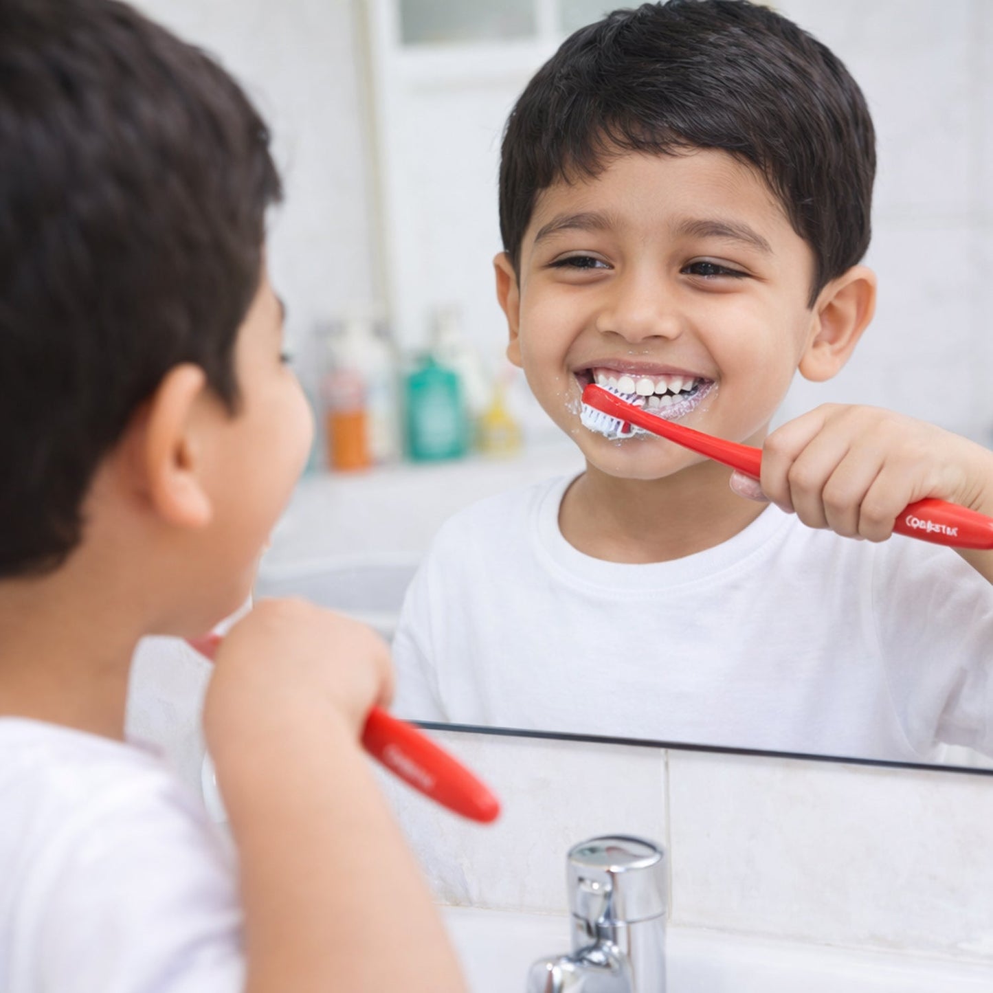 Kids Toothbrush – Soft Bristles with Gentle Ergonomic Grip