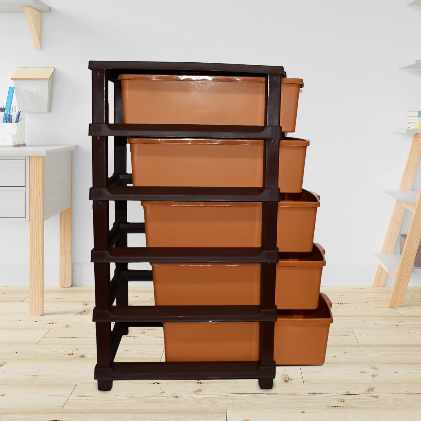 Stay Organized Plastic Home Storage Organizer – 5-Layer