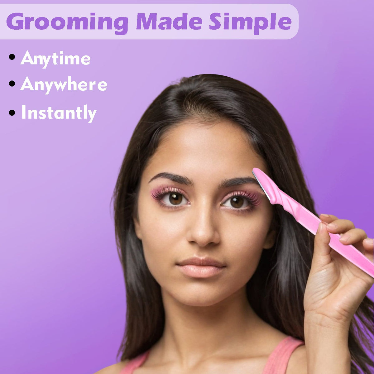Facial Hair Remover – Painless 3-Pack Razor