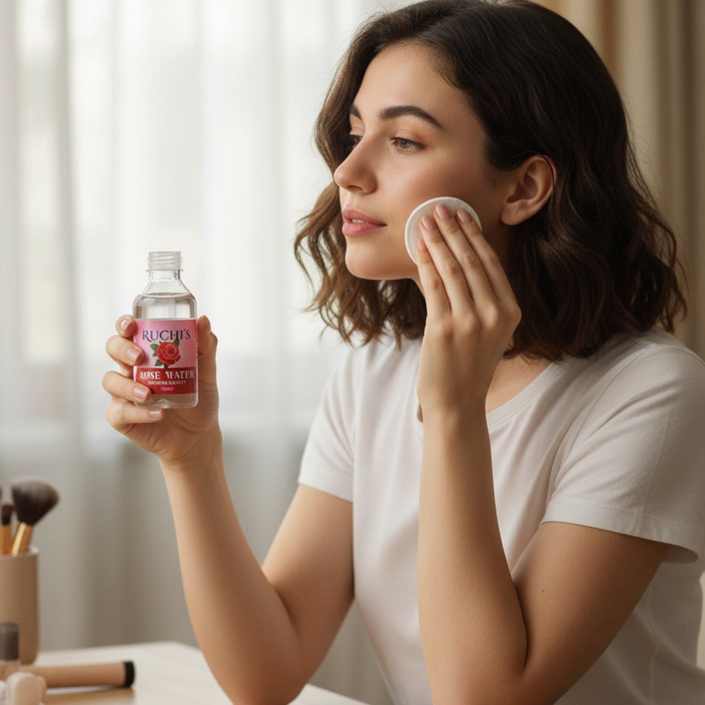 Rose Water Face Cleanser – Hydrating & Refreshing for All Skin Types