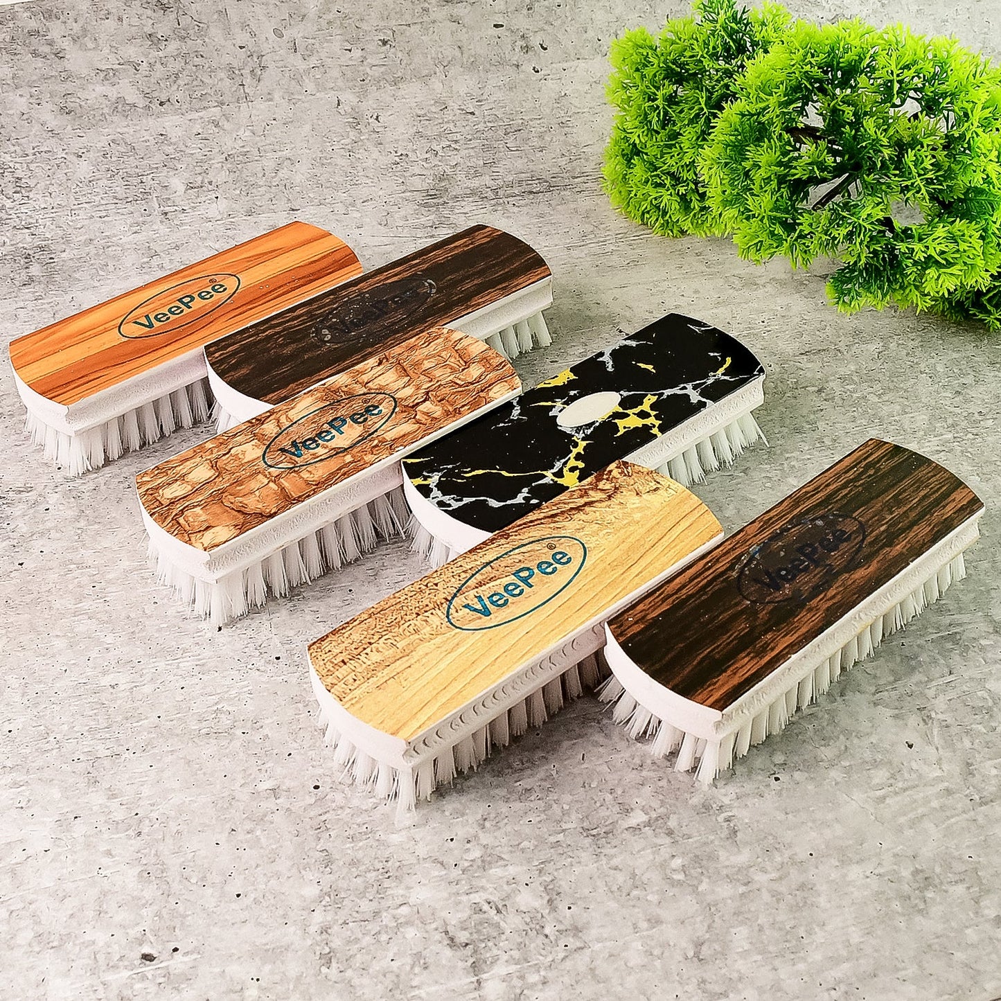 Heavy-Duty Laundry Brush Set – Nylon Bristle Cleaning