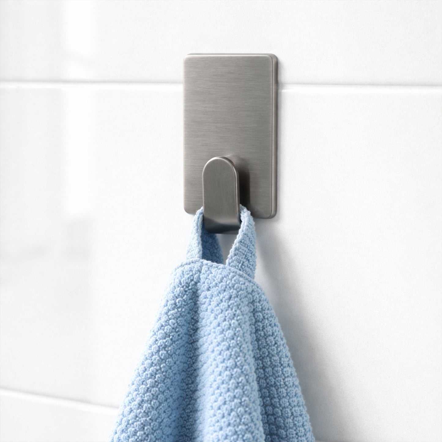 Self Adhesive Wall Hooks – Strong Hold, No Drilling, 6 Pc