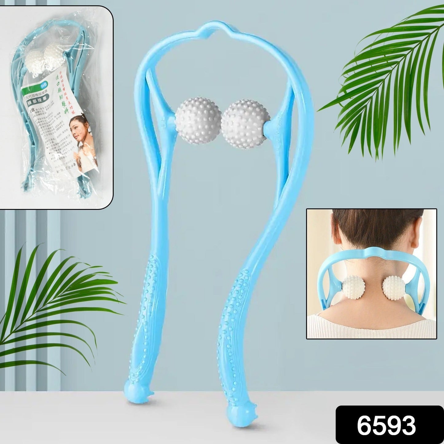 Portable Neck & Shoulder Massager – Pain Relief | Velvet Wellness