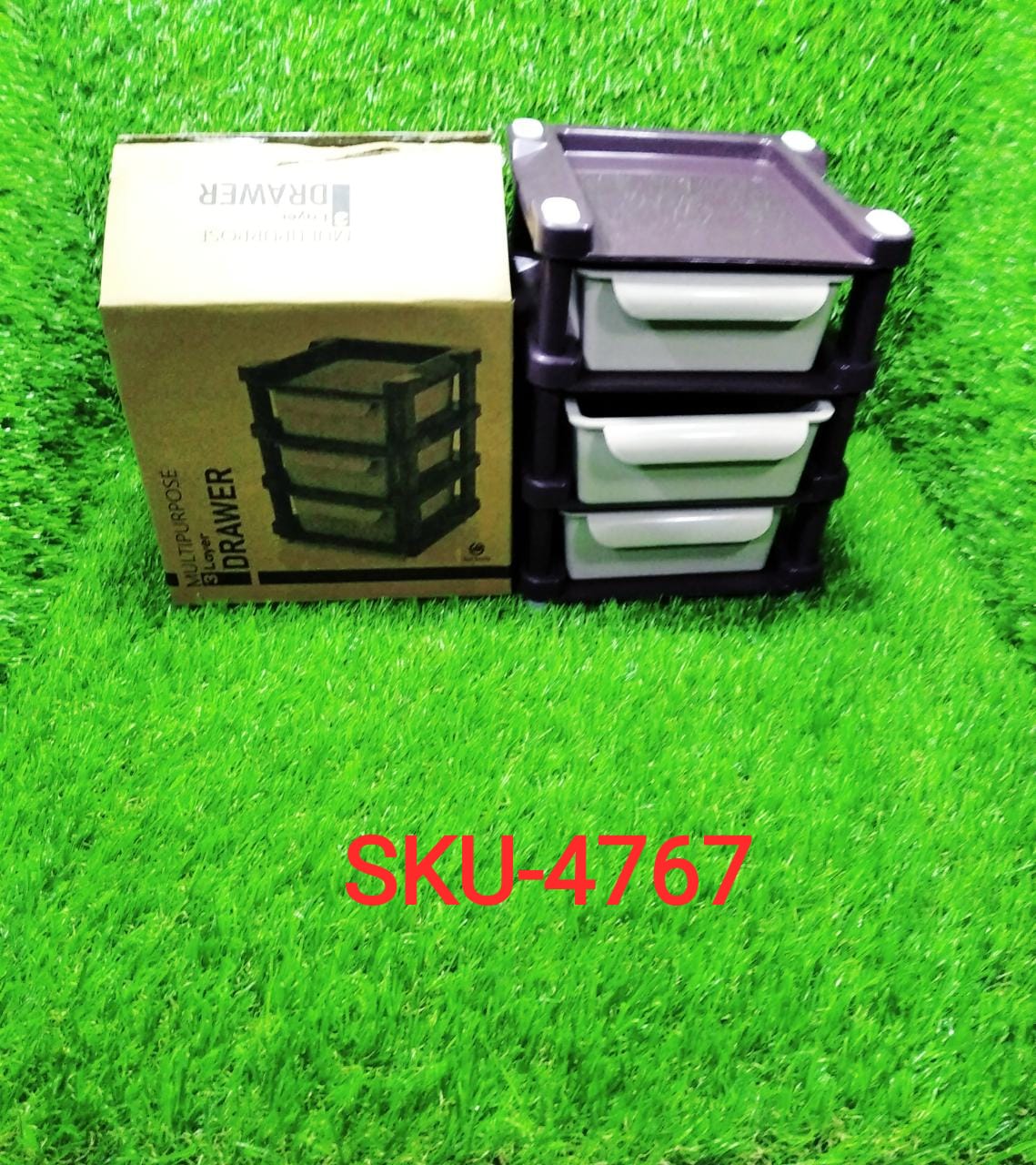 Stay Organized Makeup Organizer Drawer – 3-Layer Compact