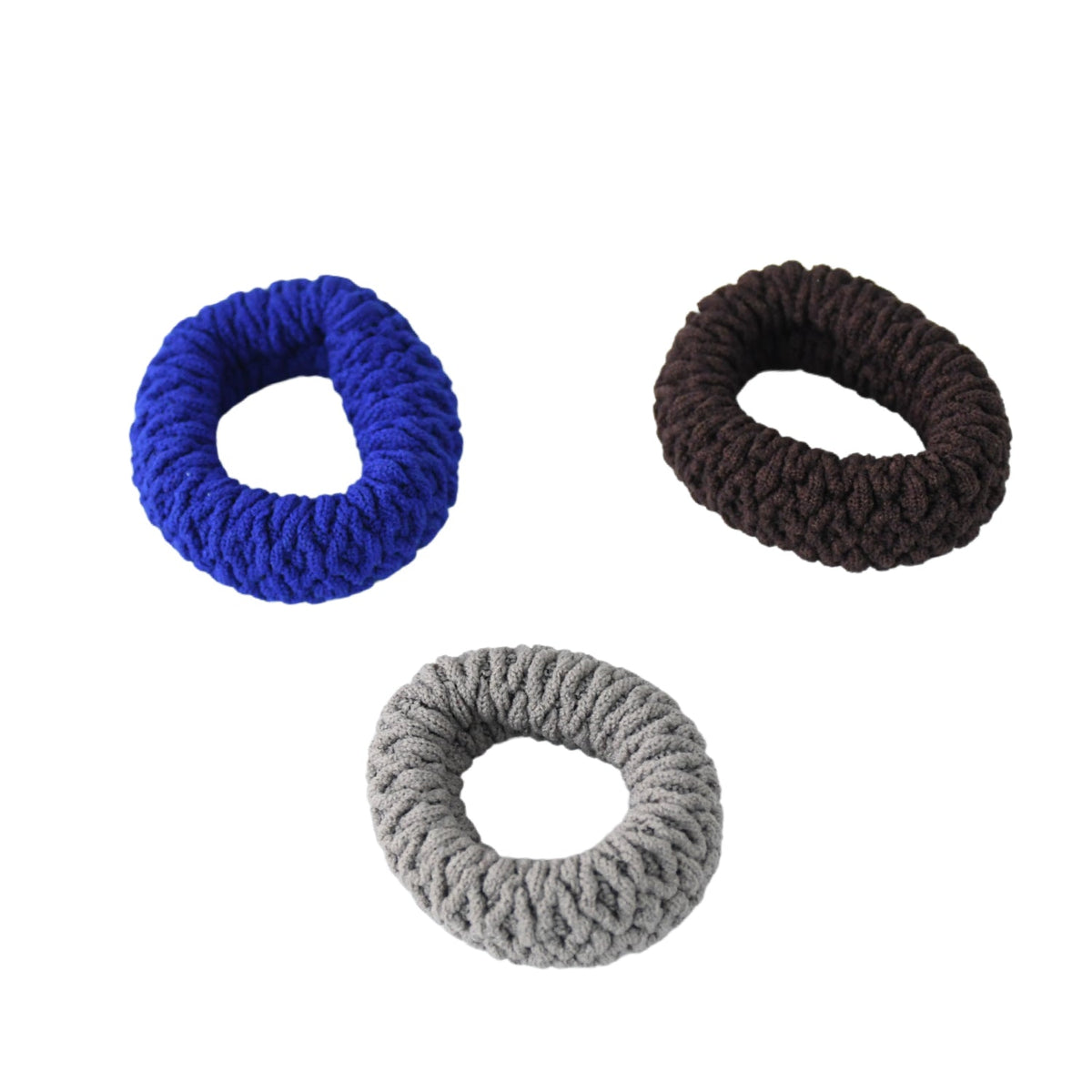 Tyre Shape Hair Bands – Multicolour, Secure Hold