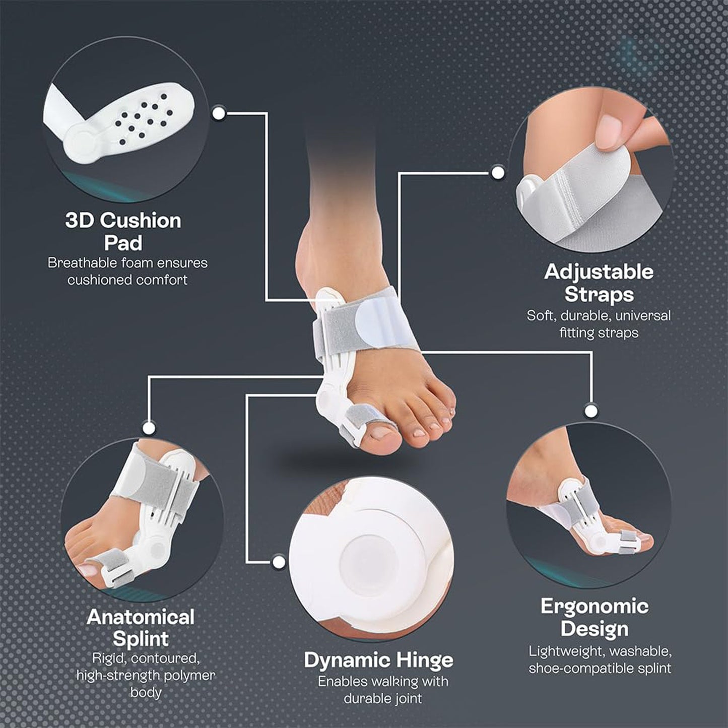Hallux Valgus Corrector – Effective Toe Realignment Support
