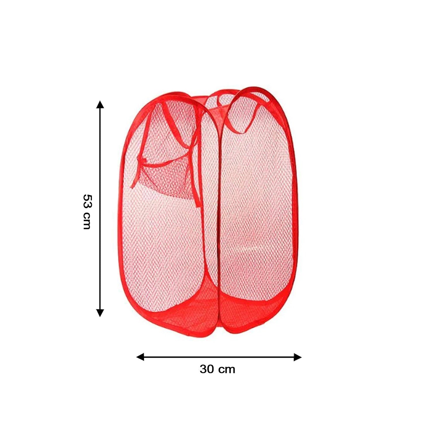 Space-Saving Laundry Hamper – Ventilated Mesh Storage