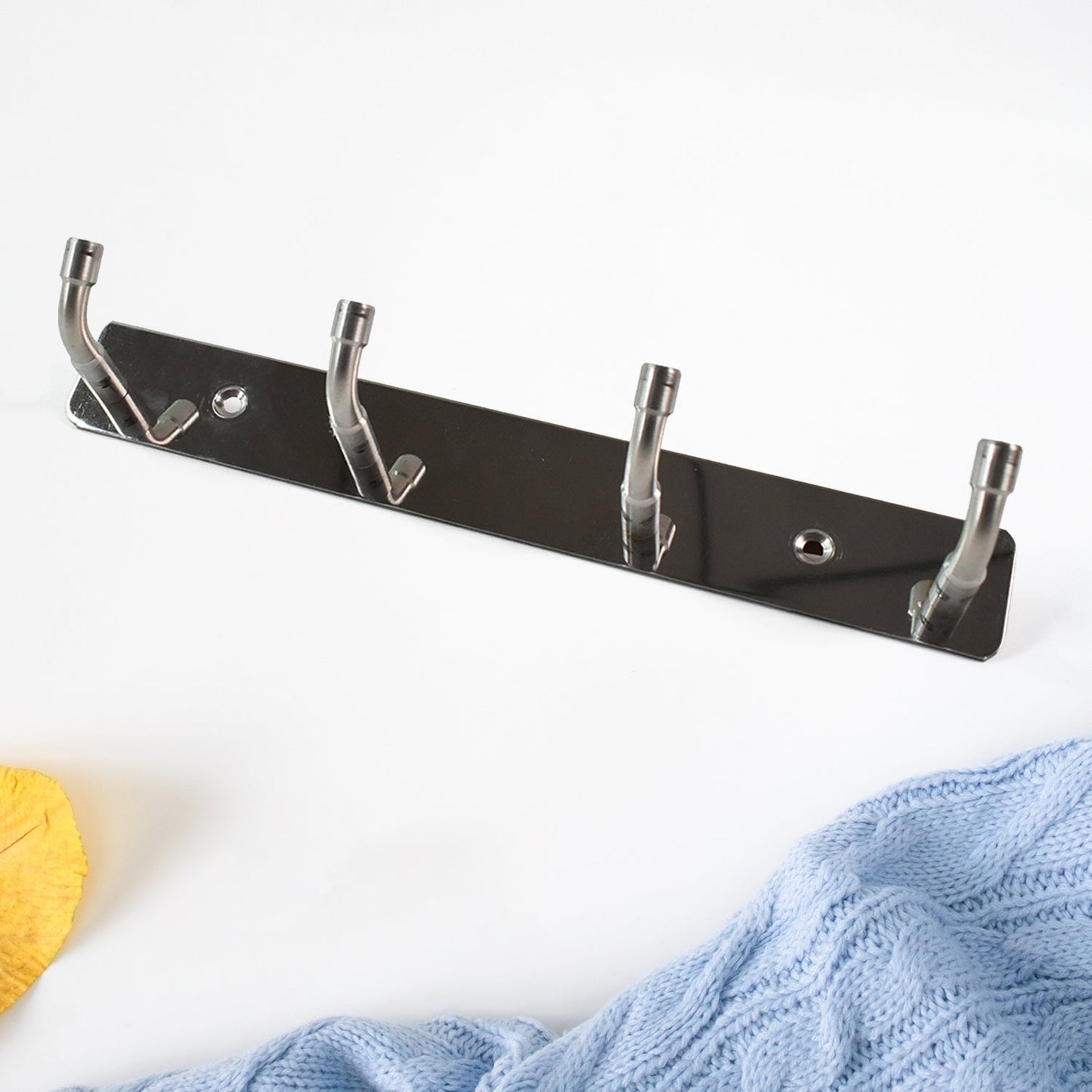 Heavy-Duty Stainless Steel Coat Hook Rack – Hooks for Home