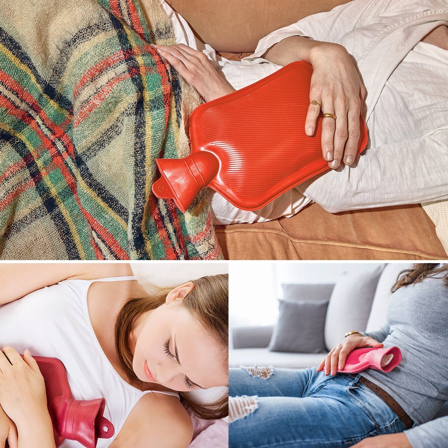 Rubber Hot Water Bag – Instant Pain & Stiffness Relief