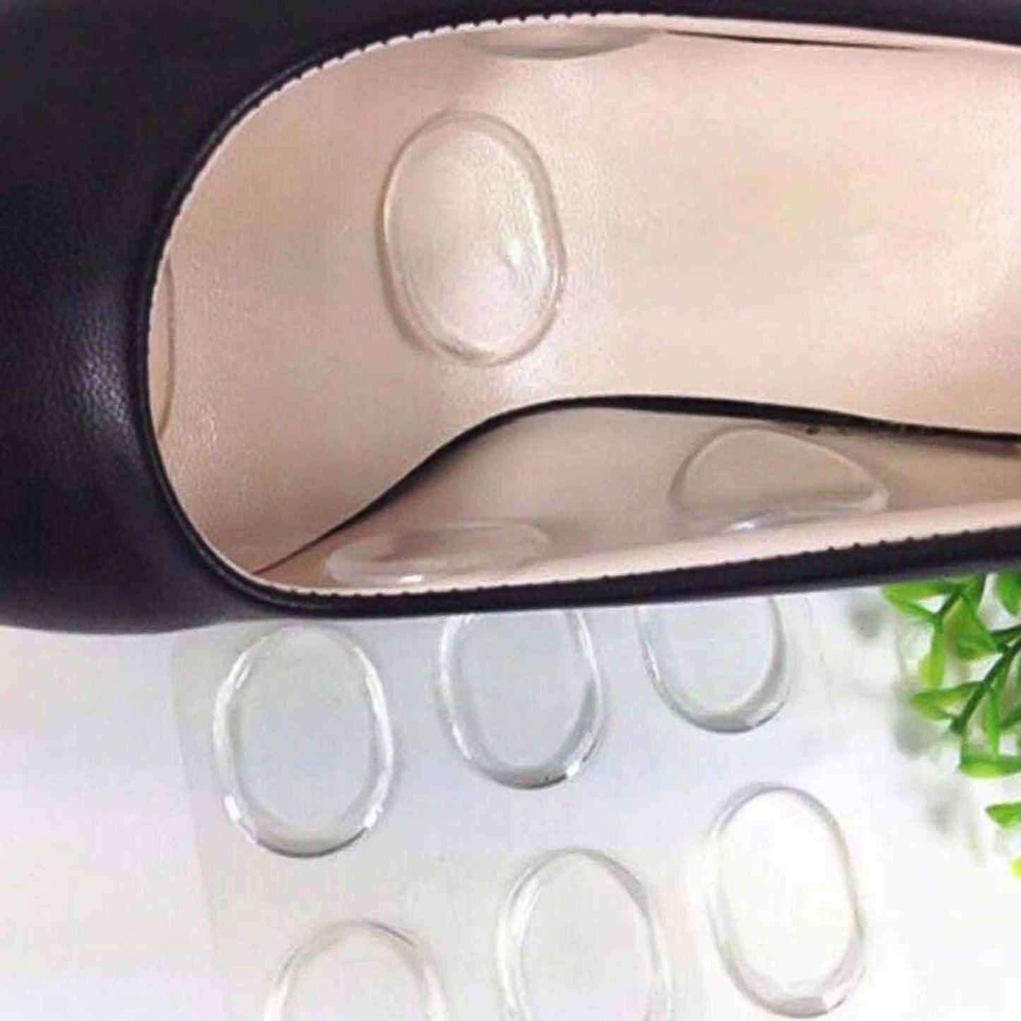 Silicone Shoe Insoles Heel Pads – 6 Pc Cushion Set | FitFuzion