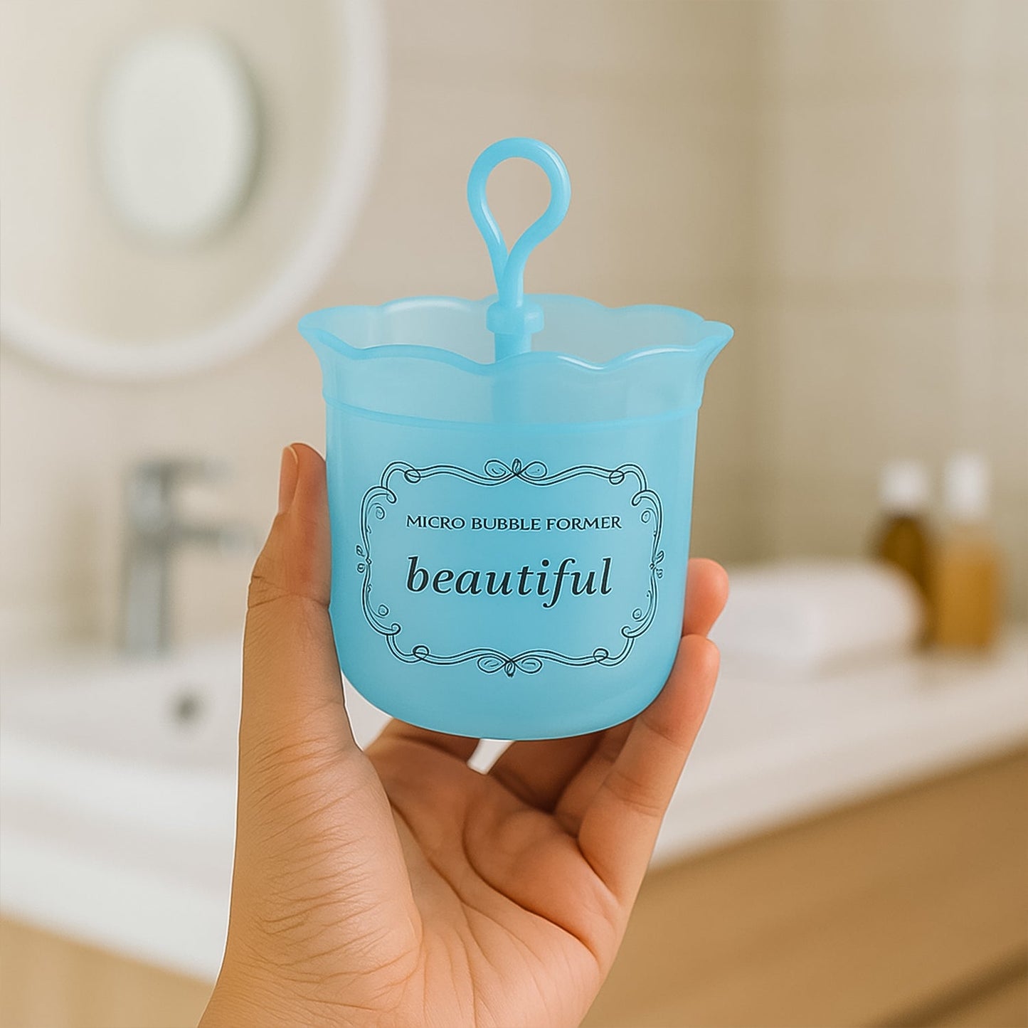 Micro Bubble Foaming Cleanser Cup – Gentle & Deep Facial Cleansing