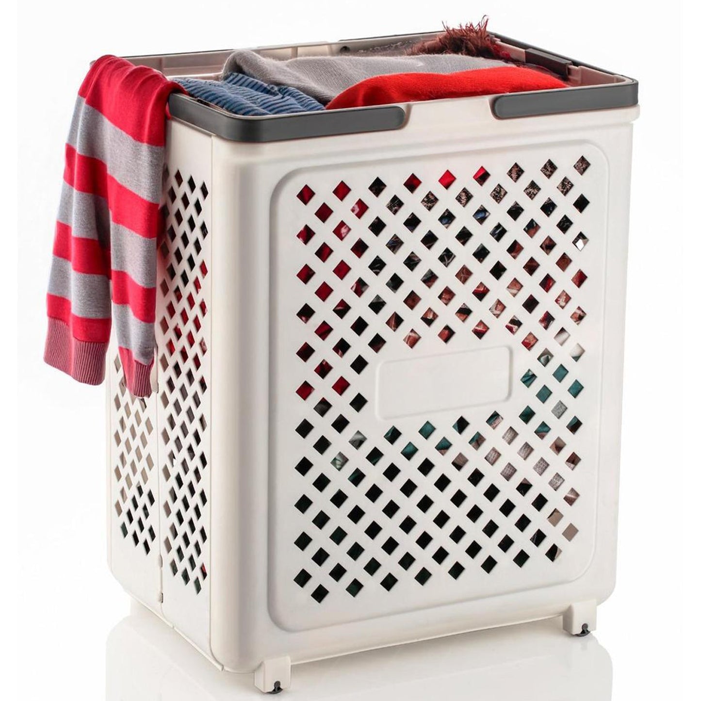 Space-Saving Large Laundry Basket with Wheels – Spacious