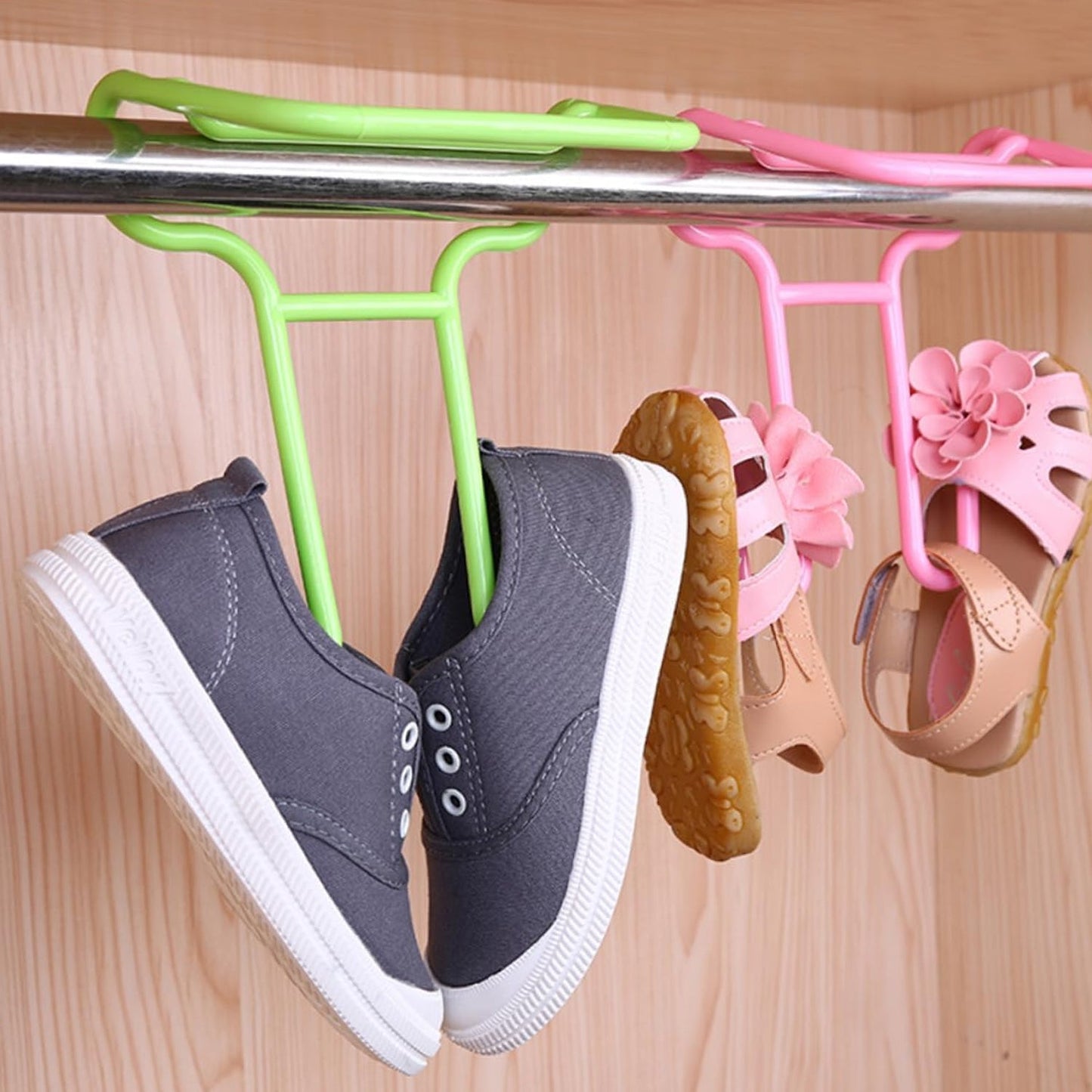 Clutter-Free Storage Shoe Drying Rack Multi-Function