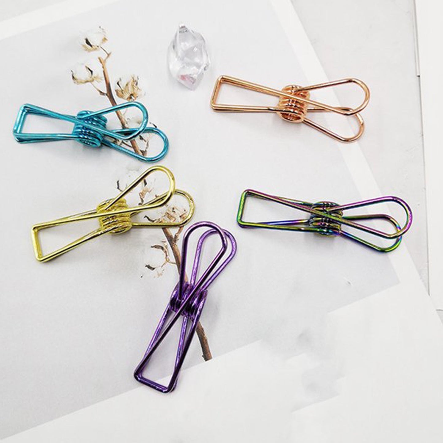 All-in-One Stainless Steel Clothes Clips – Sturdy