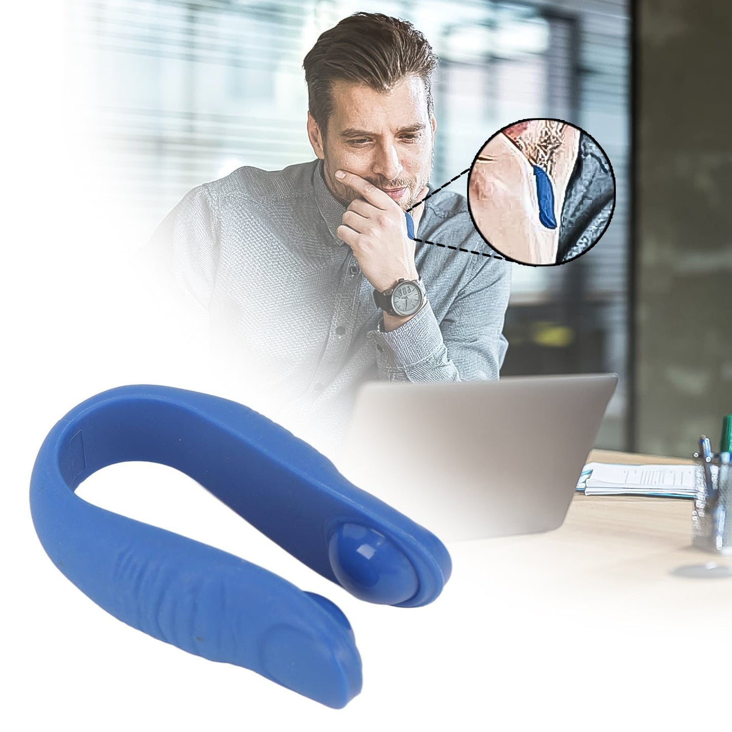 Migraine Relief Acupressure Clip – Natural Headache Solution | AuriGlam
