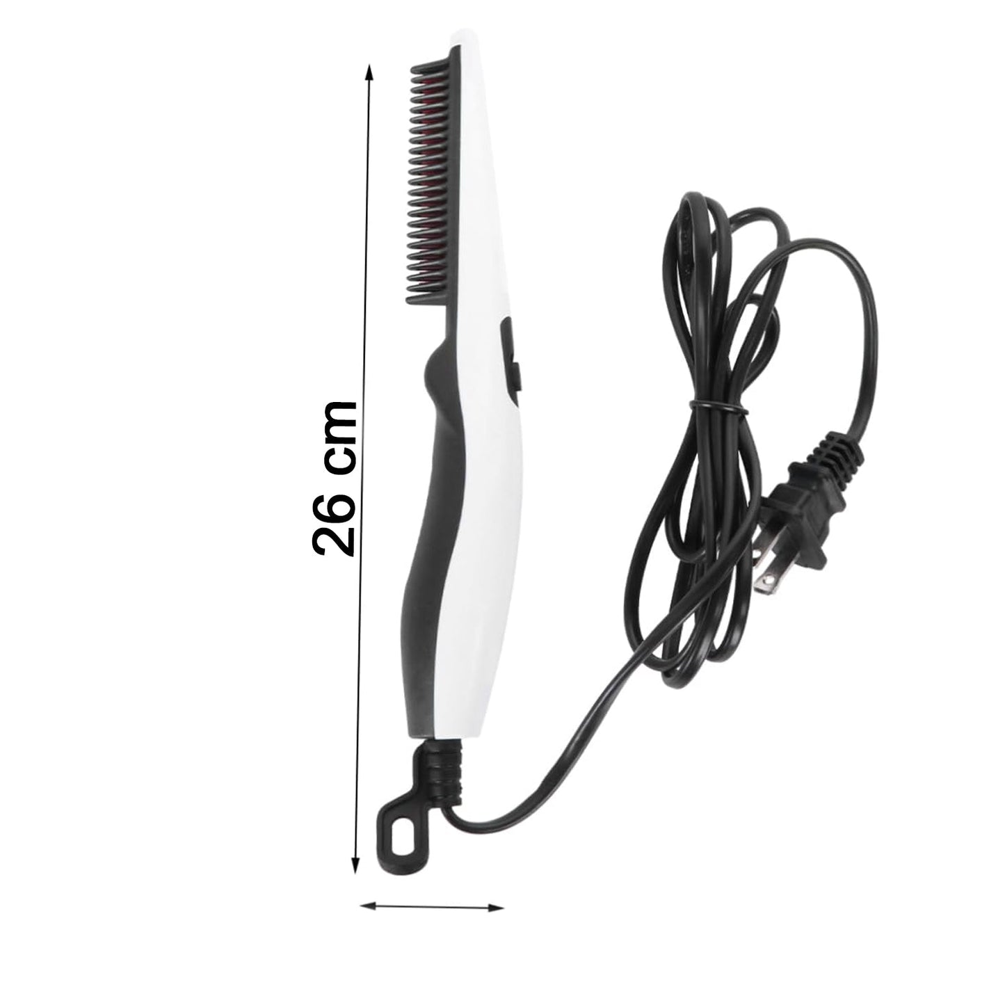 Electric Hair Straightening Comb – Portable & Safe Styling | Calm & Curl