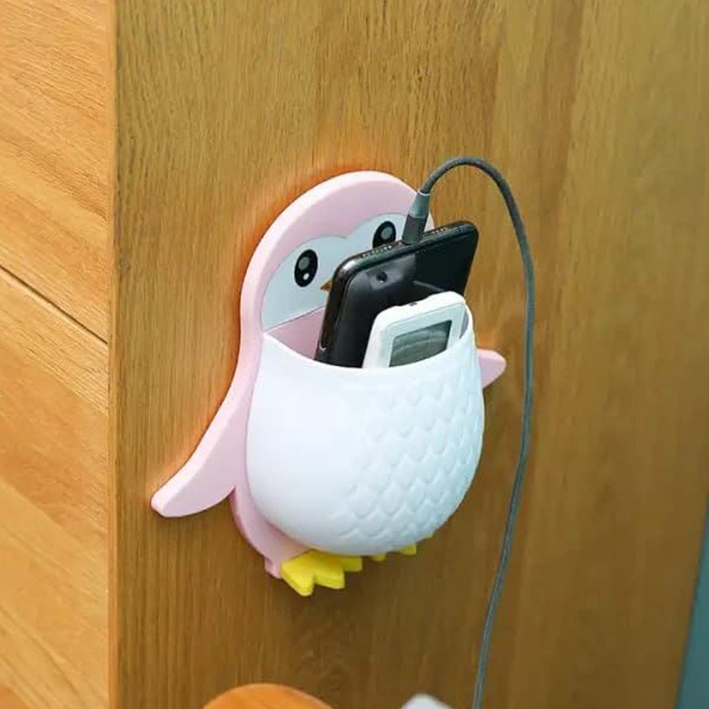 Stay Organized Penguin Storage Box – Wall Mount Organizer