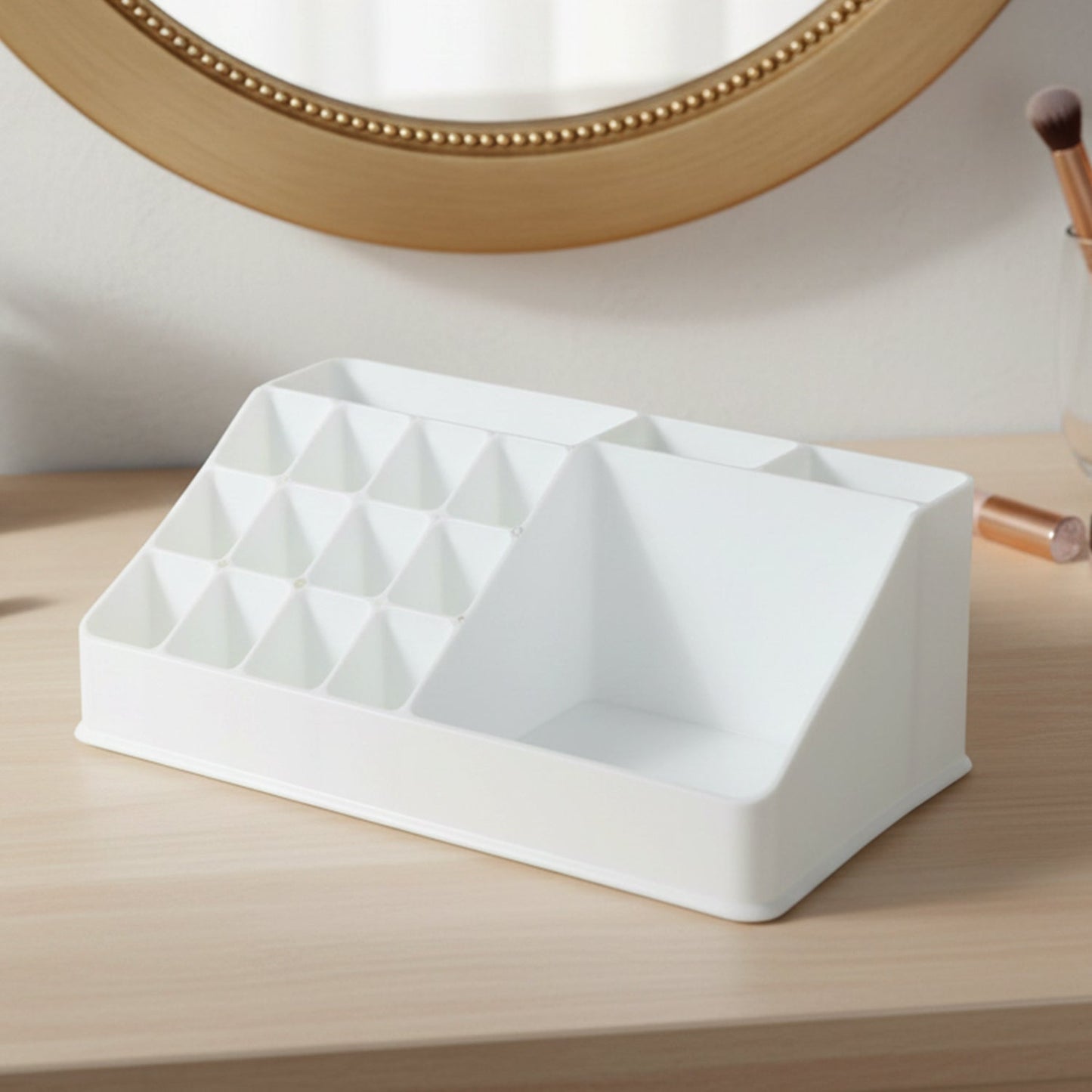 All-in-One Makeup Organizer – Neat, Spacious & Durable