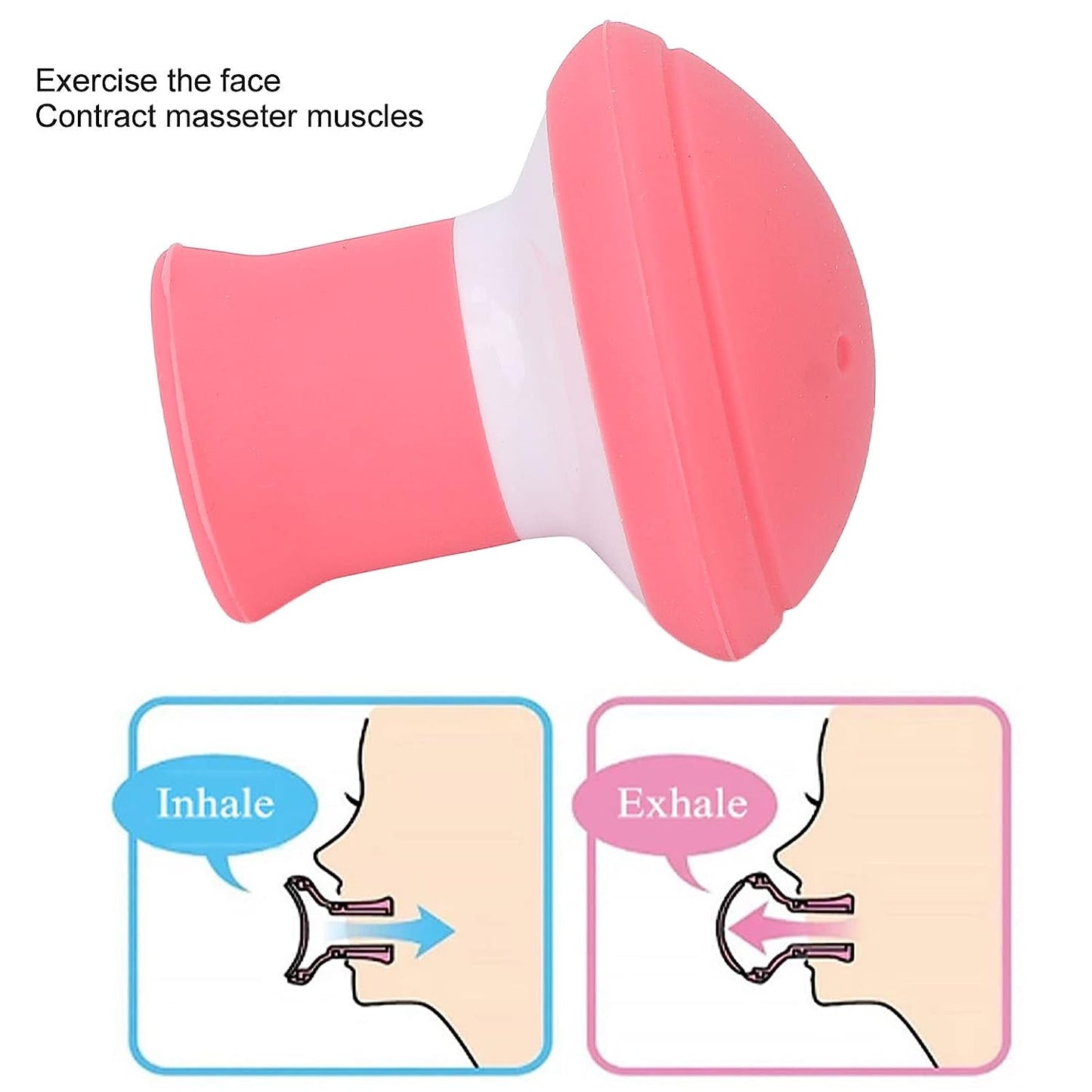 Silicone Facial Jaw Exerciser – Slimmer Face & Stress Relief | Velvet Wellness