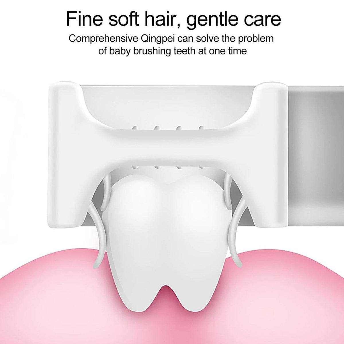 Kids U-Shape Toothbrush – Soft Silicone for Gentle Brushing