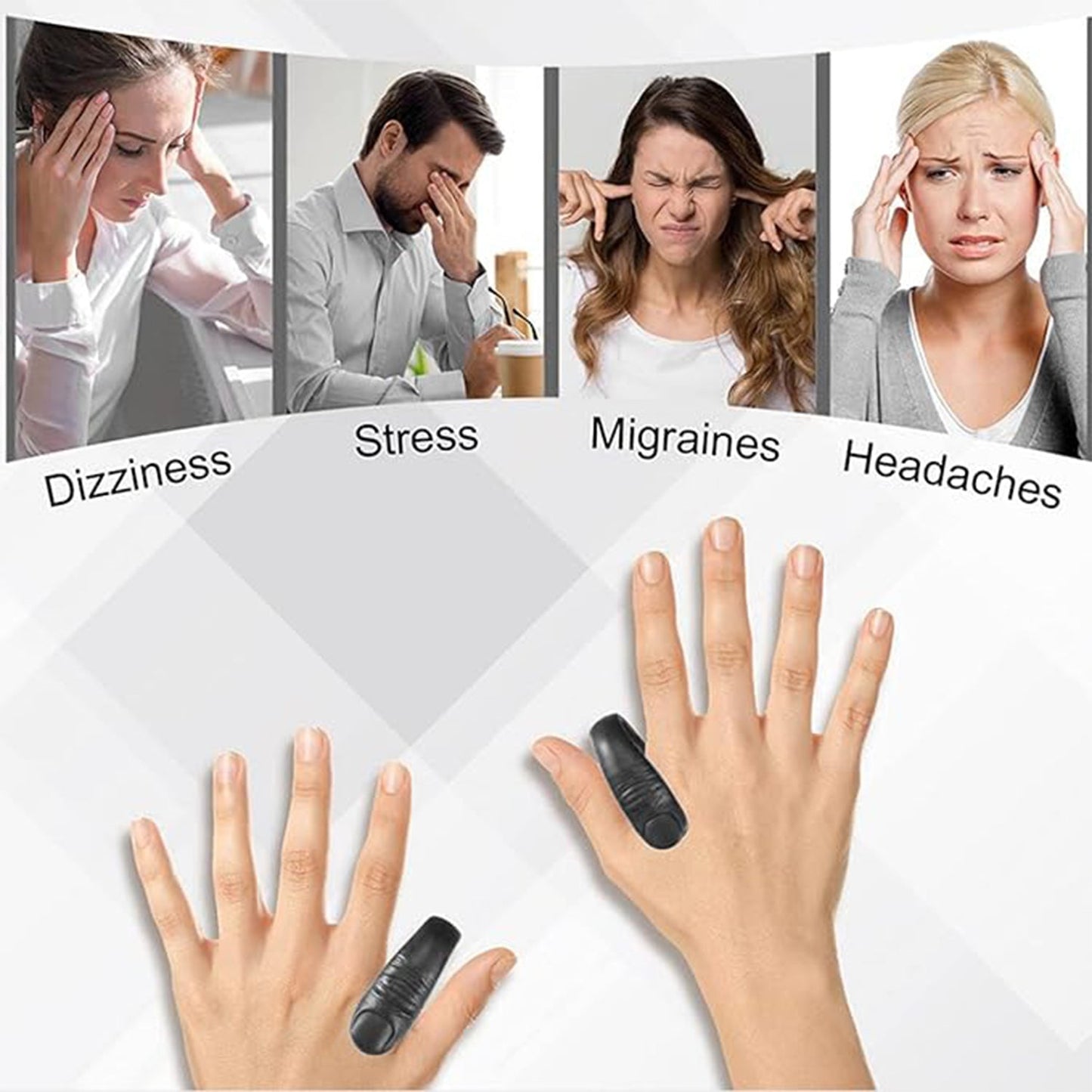 LI4 Acupressure Point Clip – Natural Headache & Migraine Relief