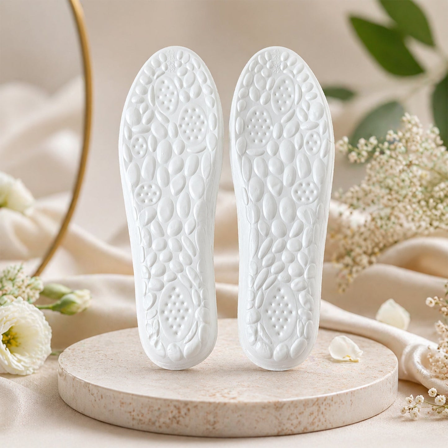 Flexible Shock Absorbing Shoe Insoles – Comfort Fit & Support
