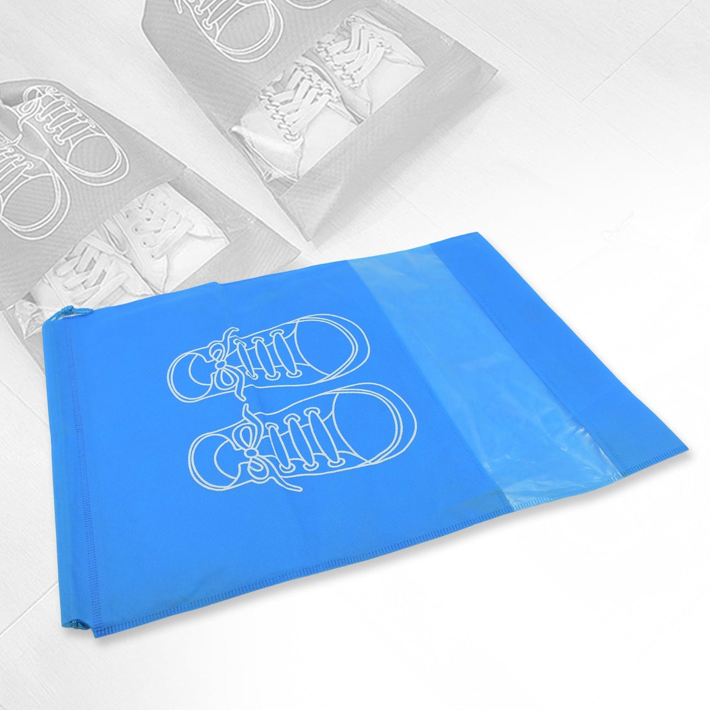 Travel-Ready Waterproof Shoe Bag – Travel & Beach Organizer
