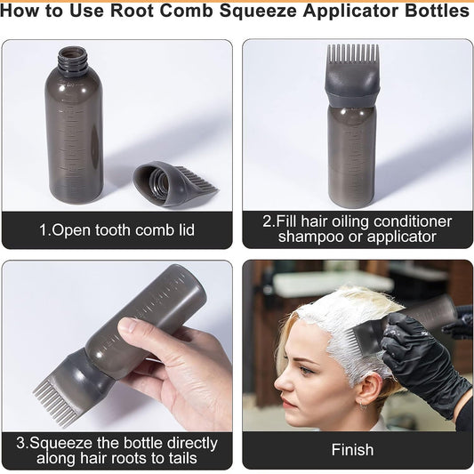 Hair Colour Applicator Bottle – Precise & Mess-Free