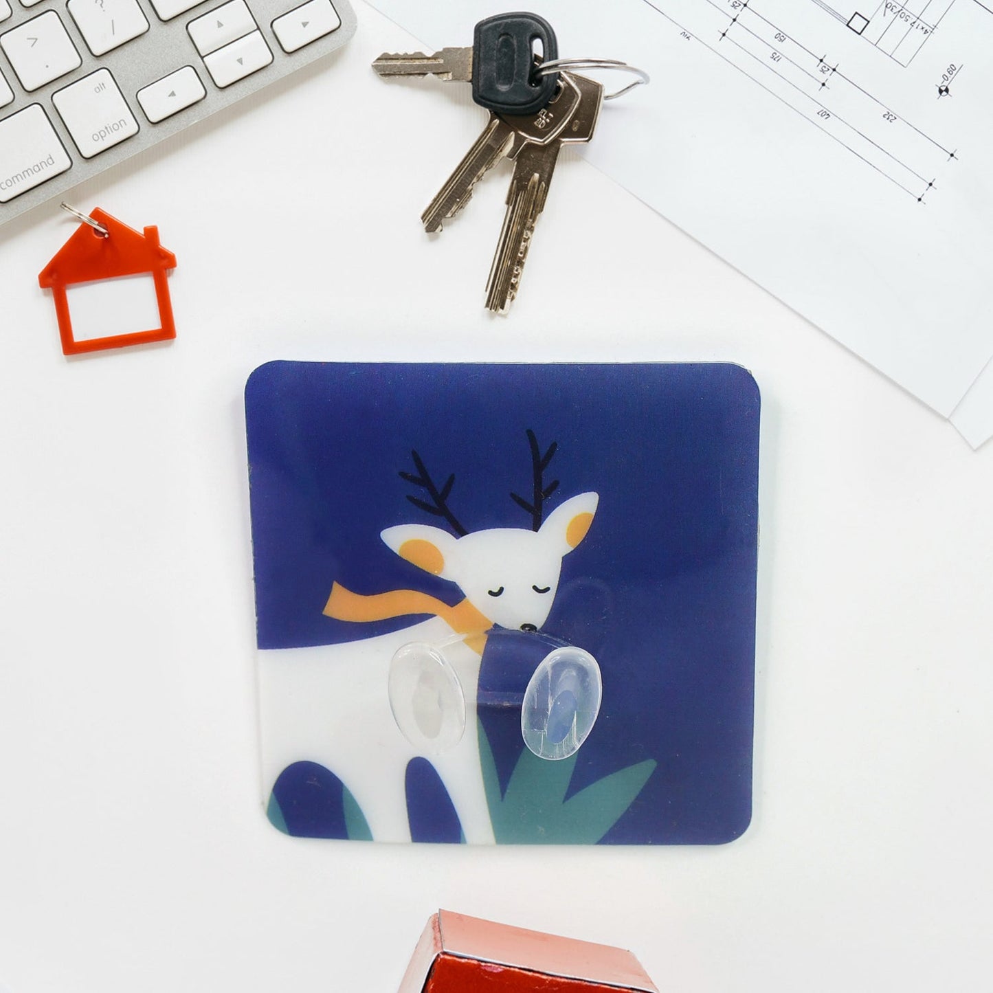 Reusable Self-Adhesive Wall Hook – Drill-Free, Waterproof