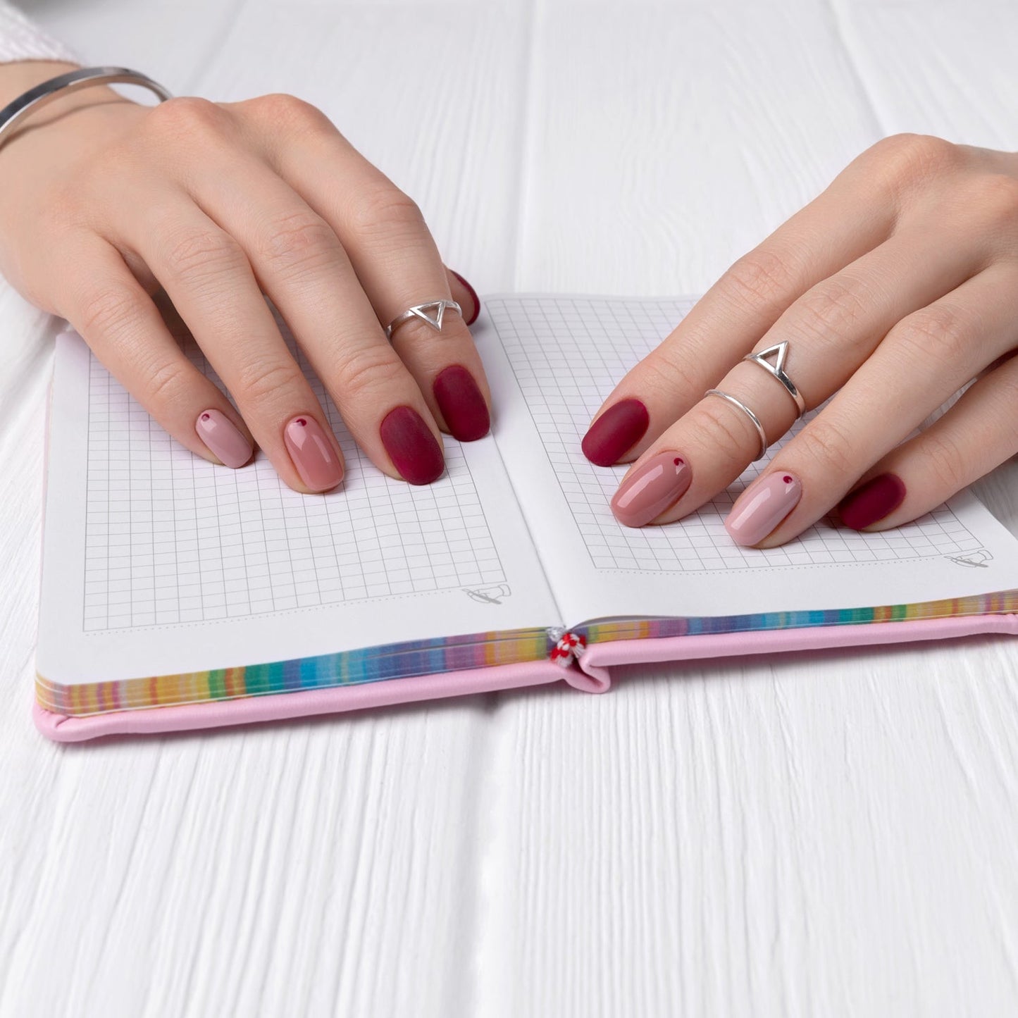 Professional Nail File – Double-Sided 2 Pc Set 9 cm | AuriGlam