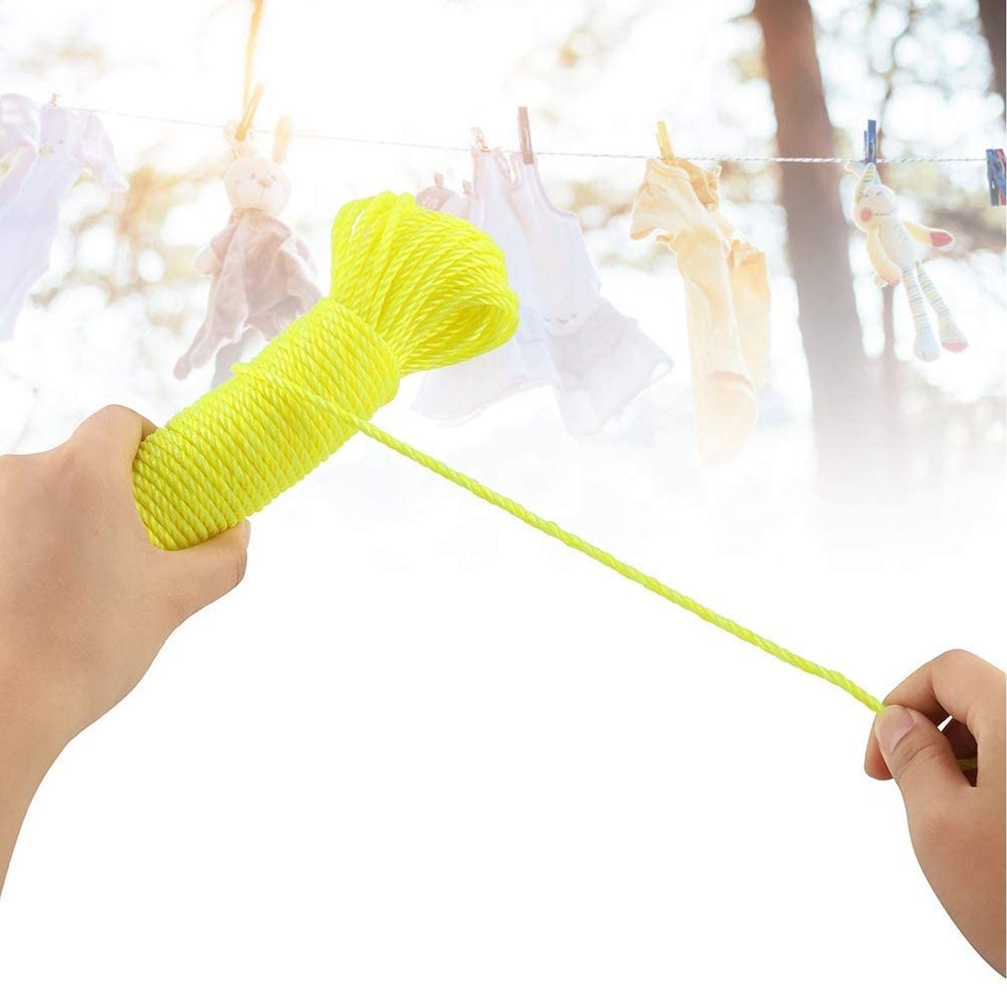 Heavy-Duty Clothesline – 3m Portable Drying Rope