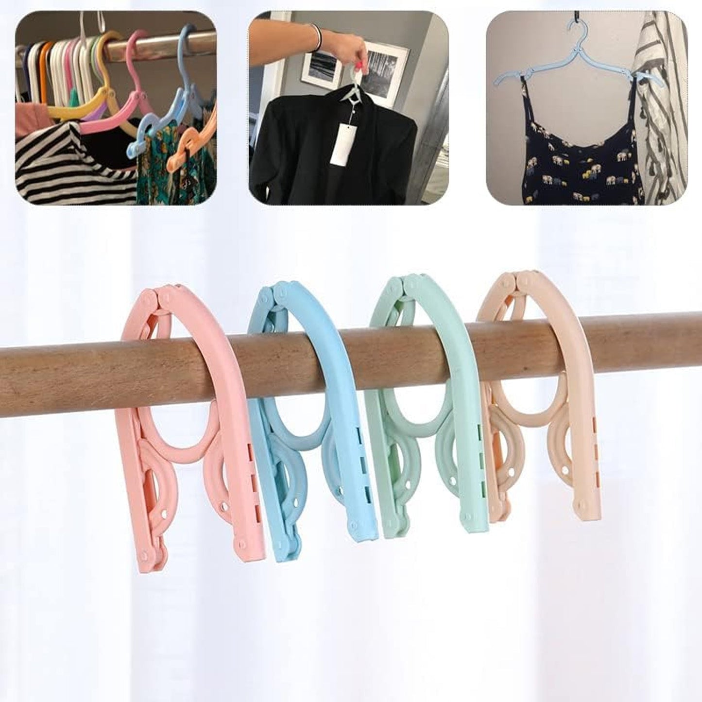 Space-Saving Travel Hanger – Lightweight Durable ABS