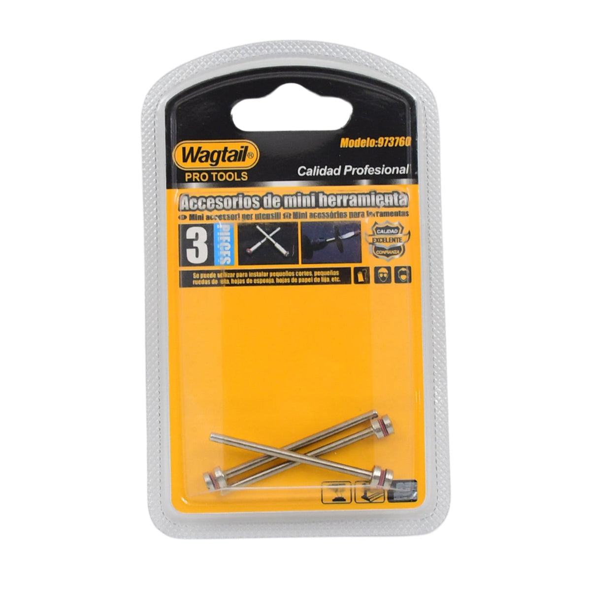 Cut-Off Wheel Mandrels – 3 Pcs Set for Rotary Tools & More