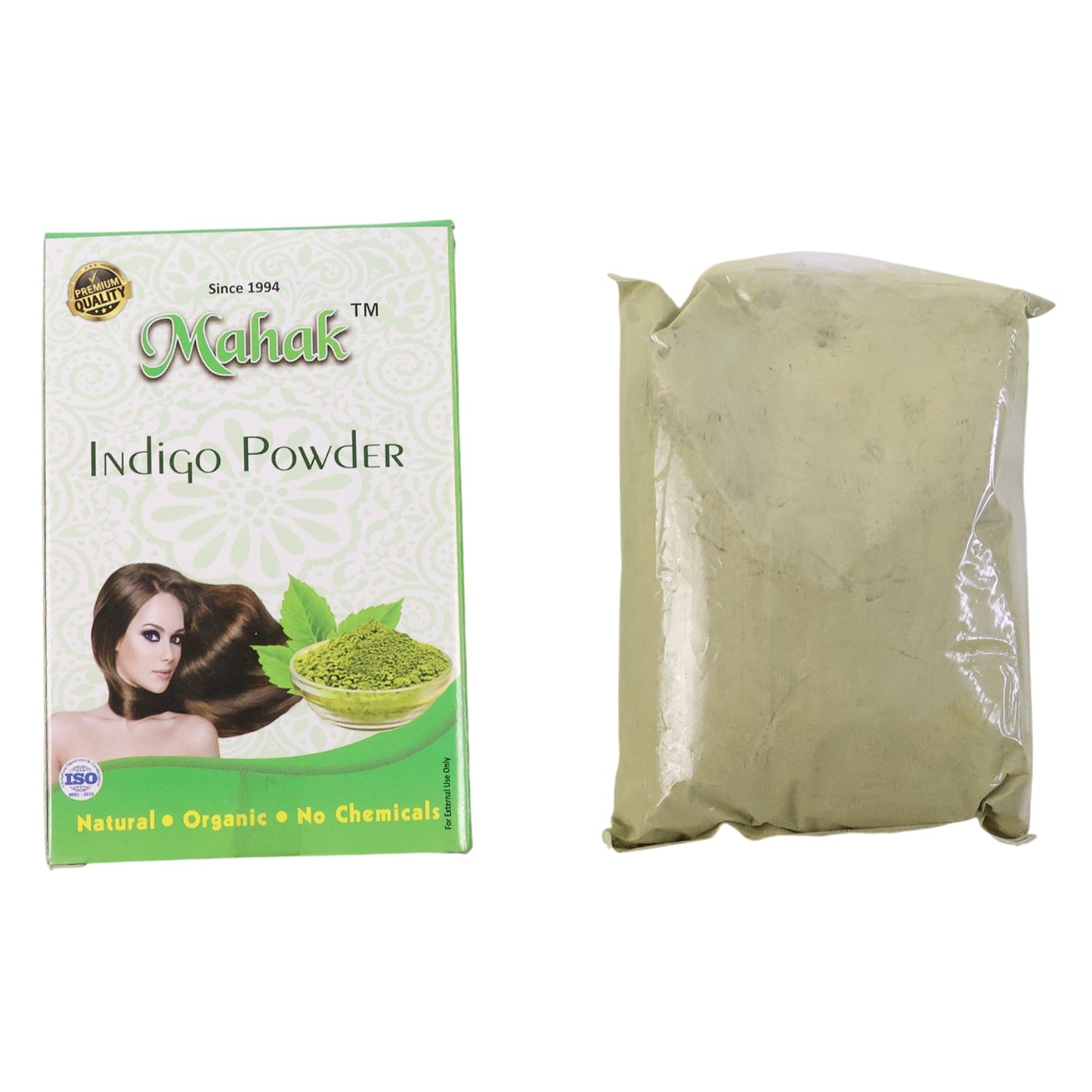Natural Indigo Powder – Pure Herbal Hair Coloring & Care 80 gm