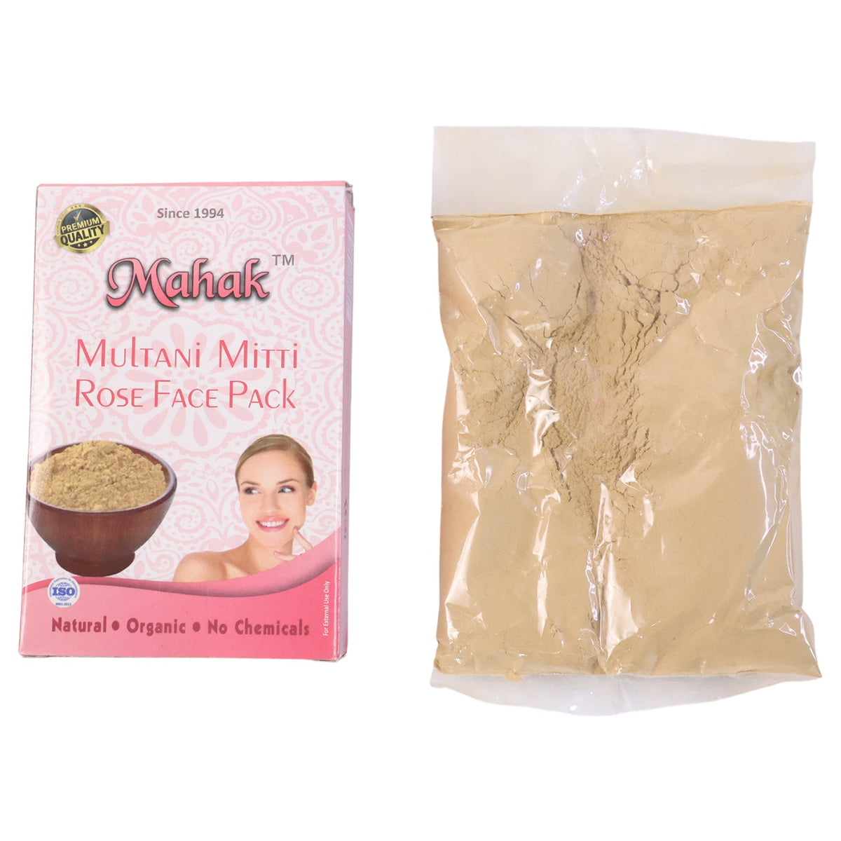 Multani Mitti Rose Face Pack – Herbal Deep Cleansing 80gm