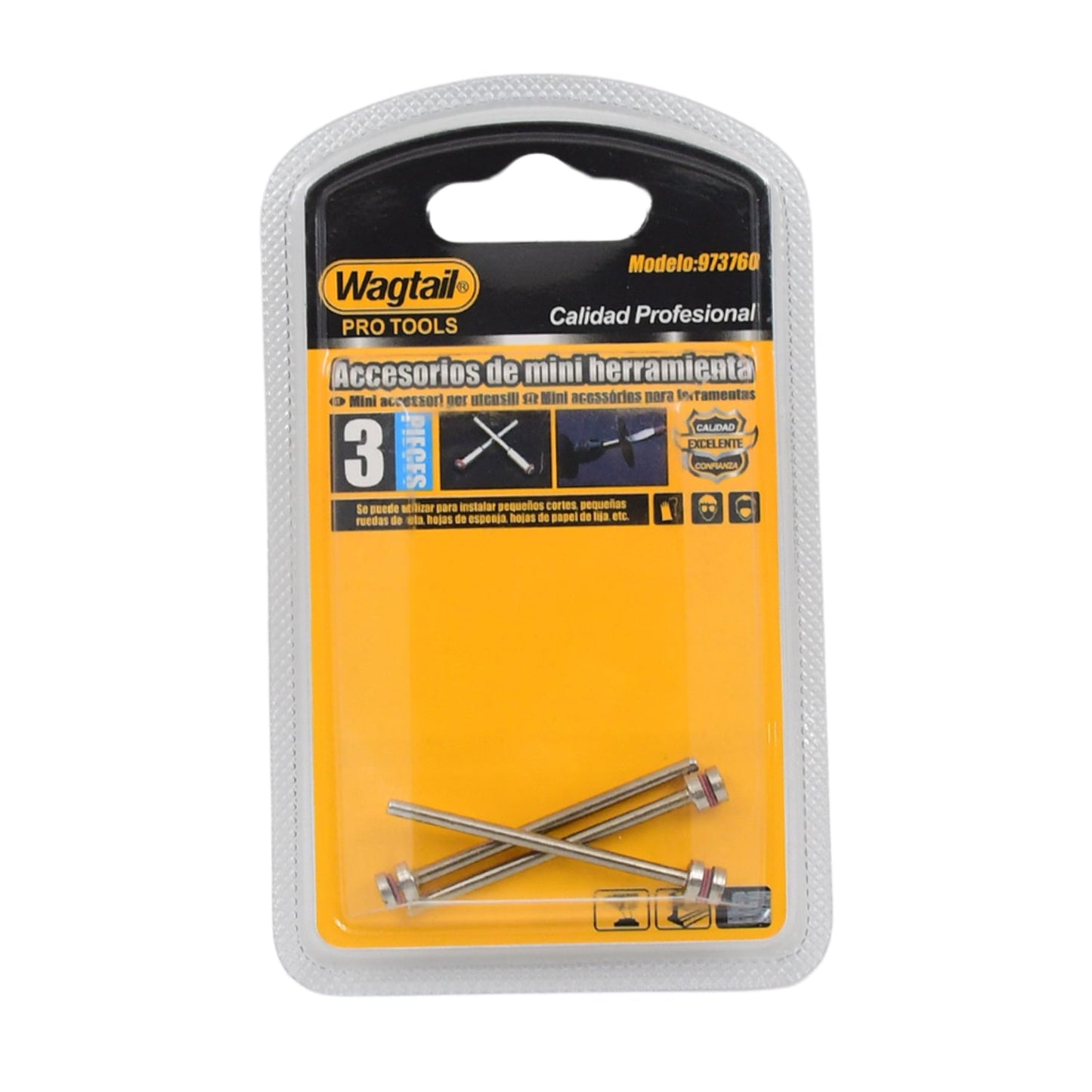 Cut-Off Wheel Mandrels – 3 Pcs Set for Rotary Tools & More | Cisora