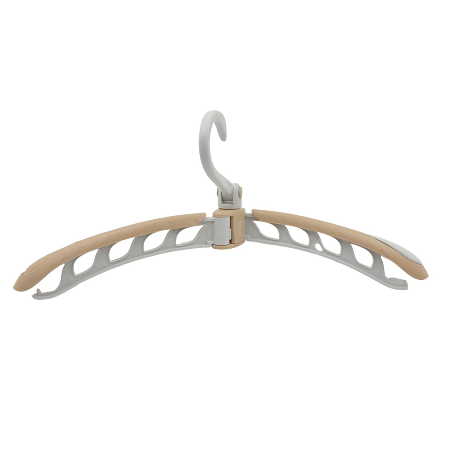 Travel-Ready Folding Hanger – 360° Rotating, -Friendly