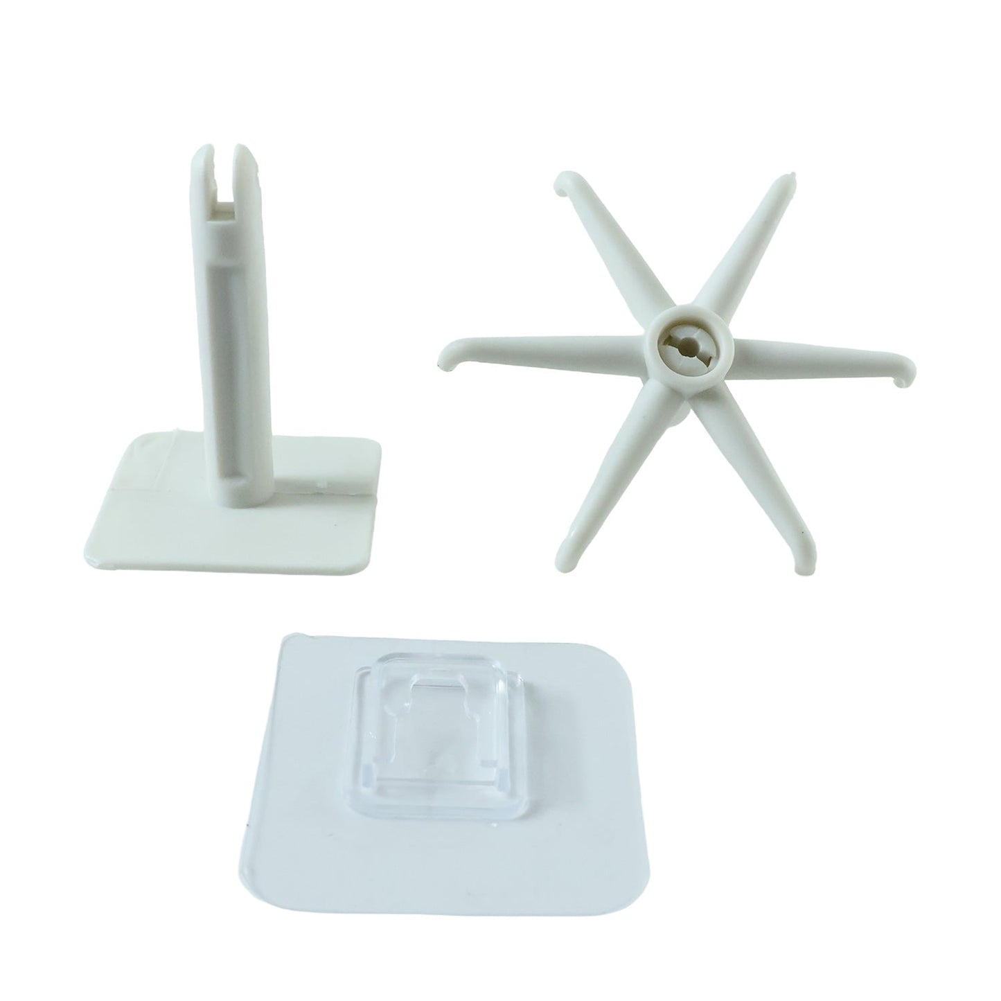 Self-Adhesive Wall Hook – 360° Rotating & Waterproof