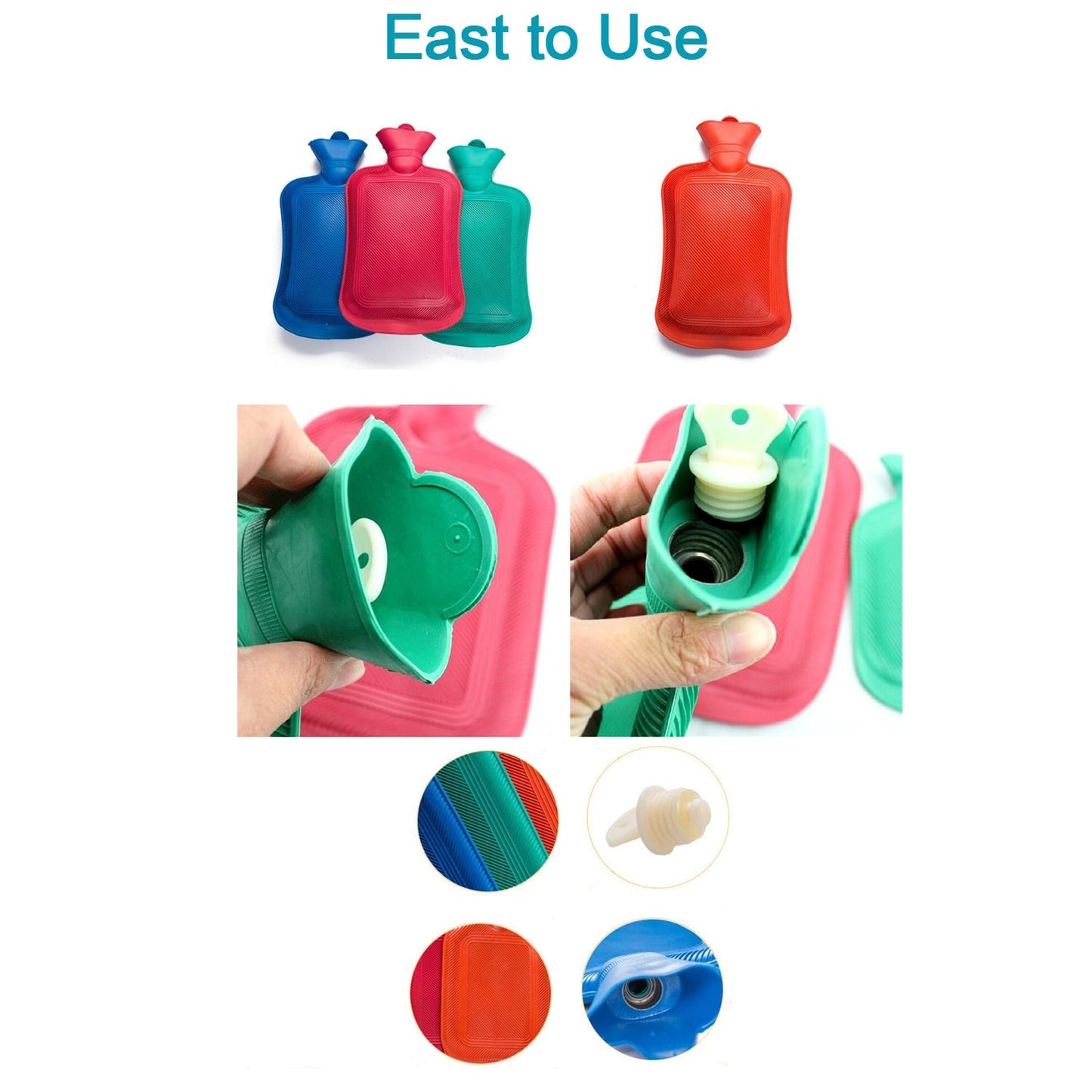 Rubber Hot Water Bag – Instant Pain & Stiffness Relief